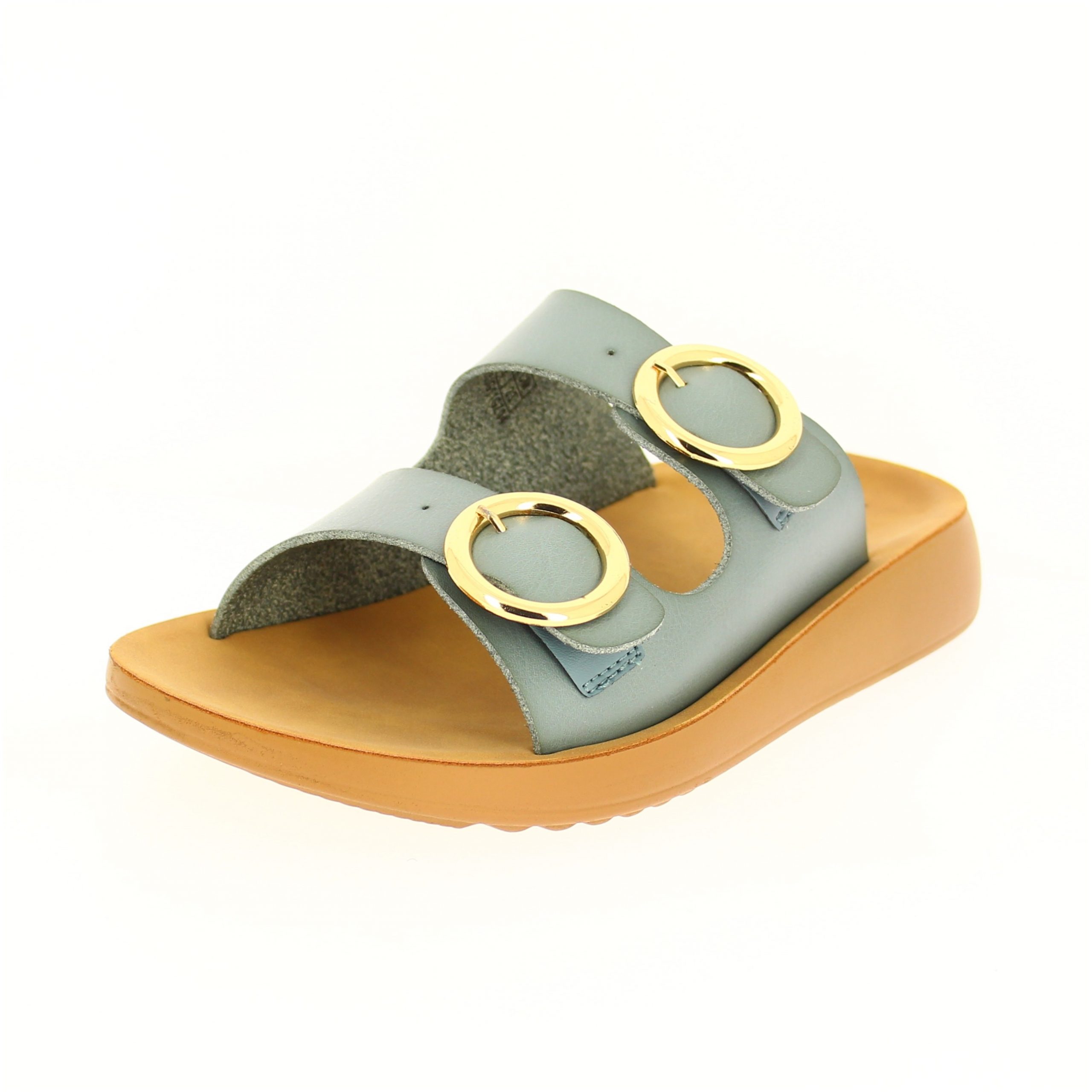 JESSICA Women Casual Slip-On Wedges Blue