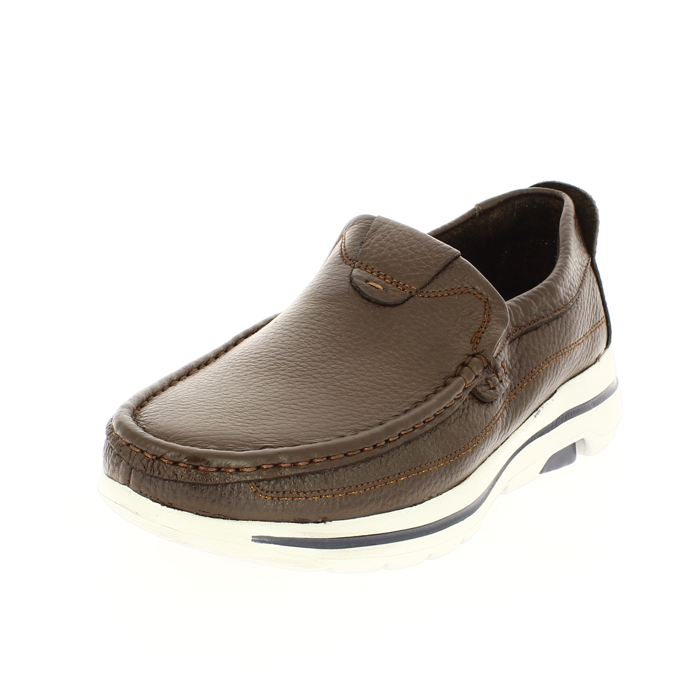 Royal Wings Men Casual Slip-On Shoes Brown