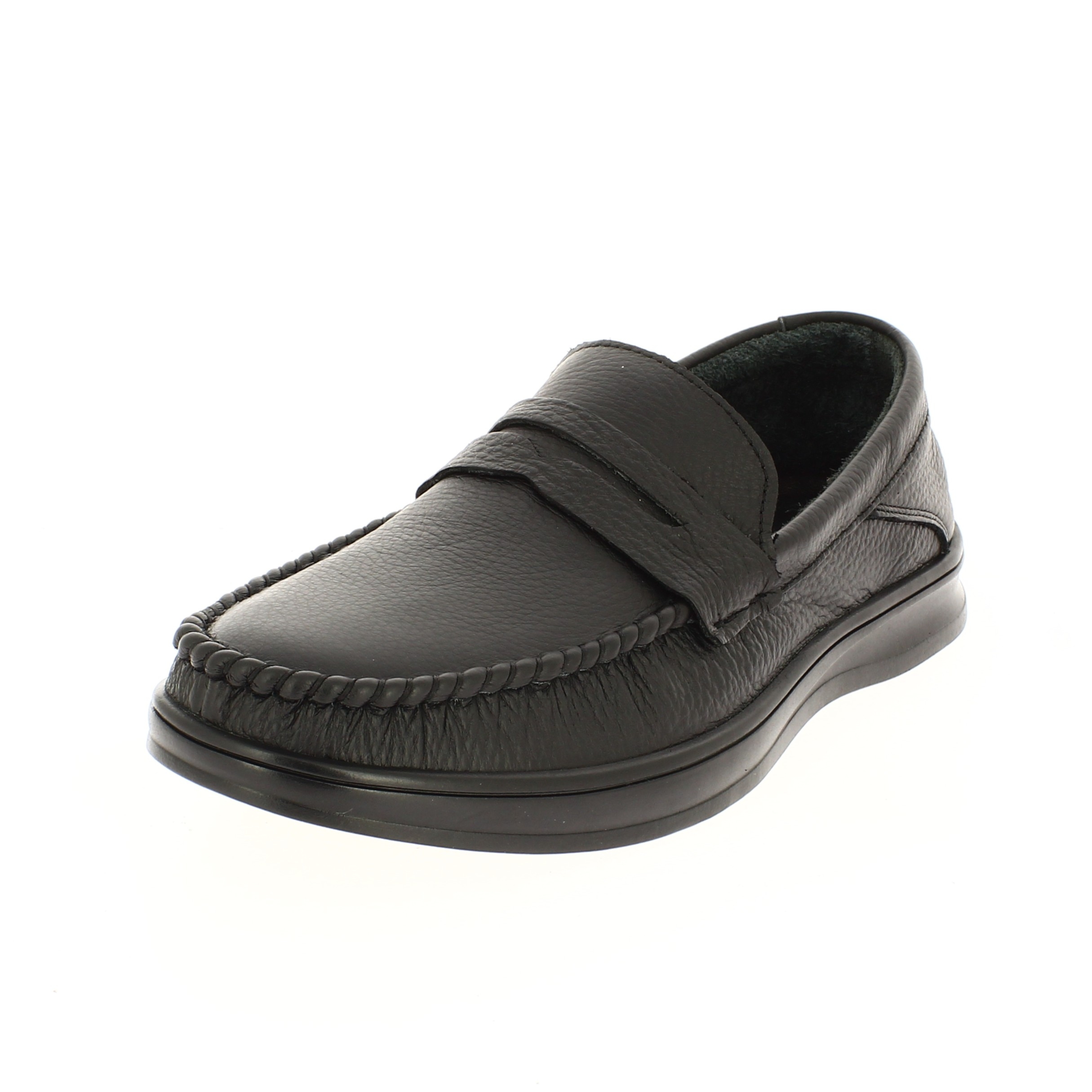 Royal Wings Men Casual Slip-On Shoes Black