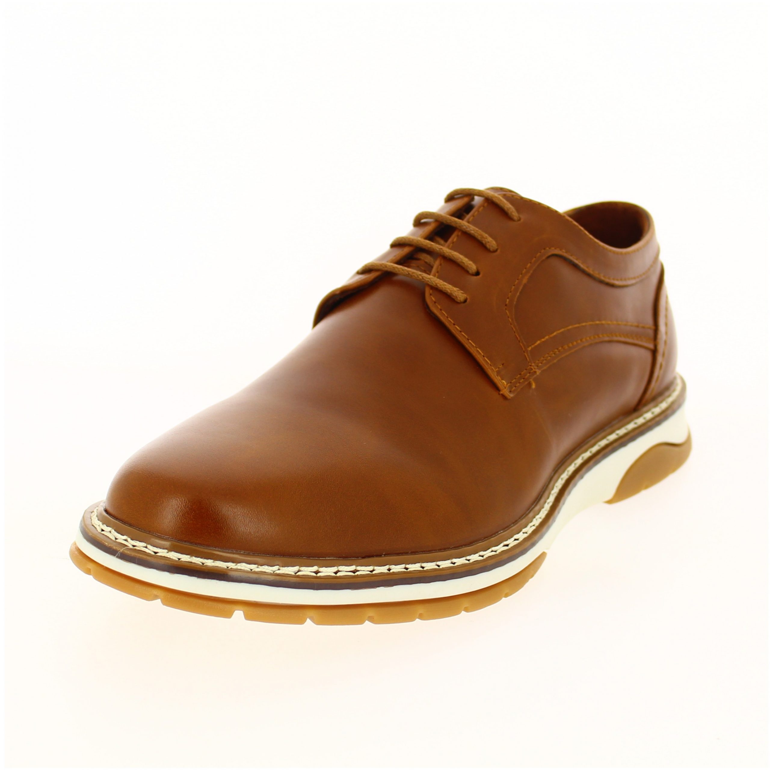 VALENCIA Men Casual Lacing Shoes Light Brown