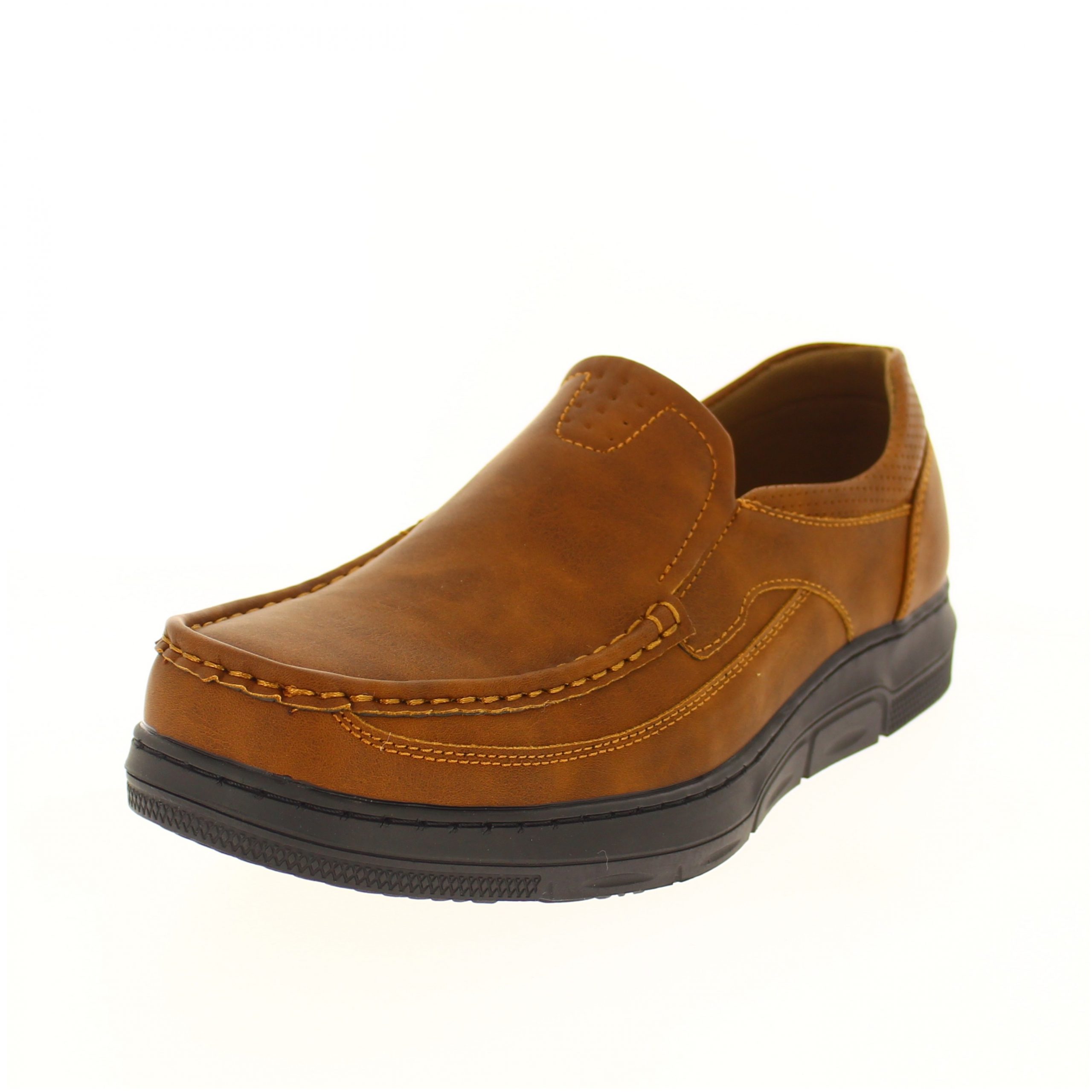 VALENCIA Men Casual Slip-On Shoes Brown