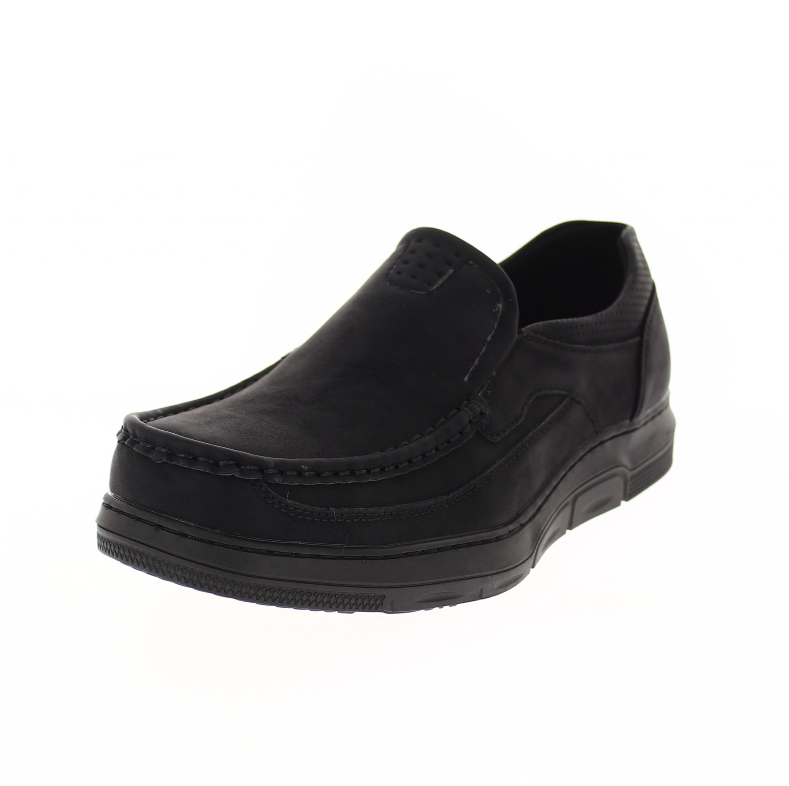 VALENCIA Men Casual Slip-On Shoes Black