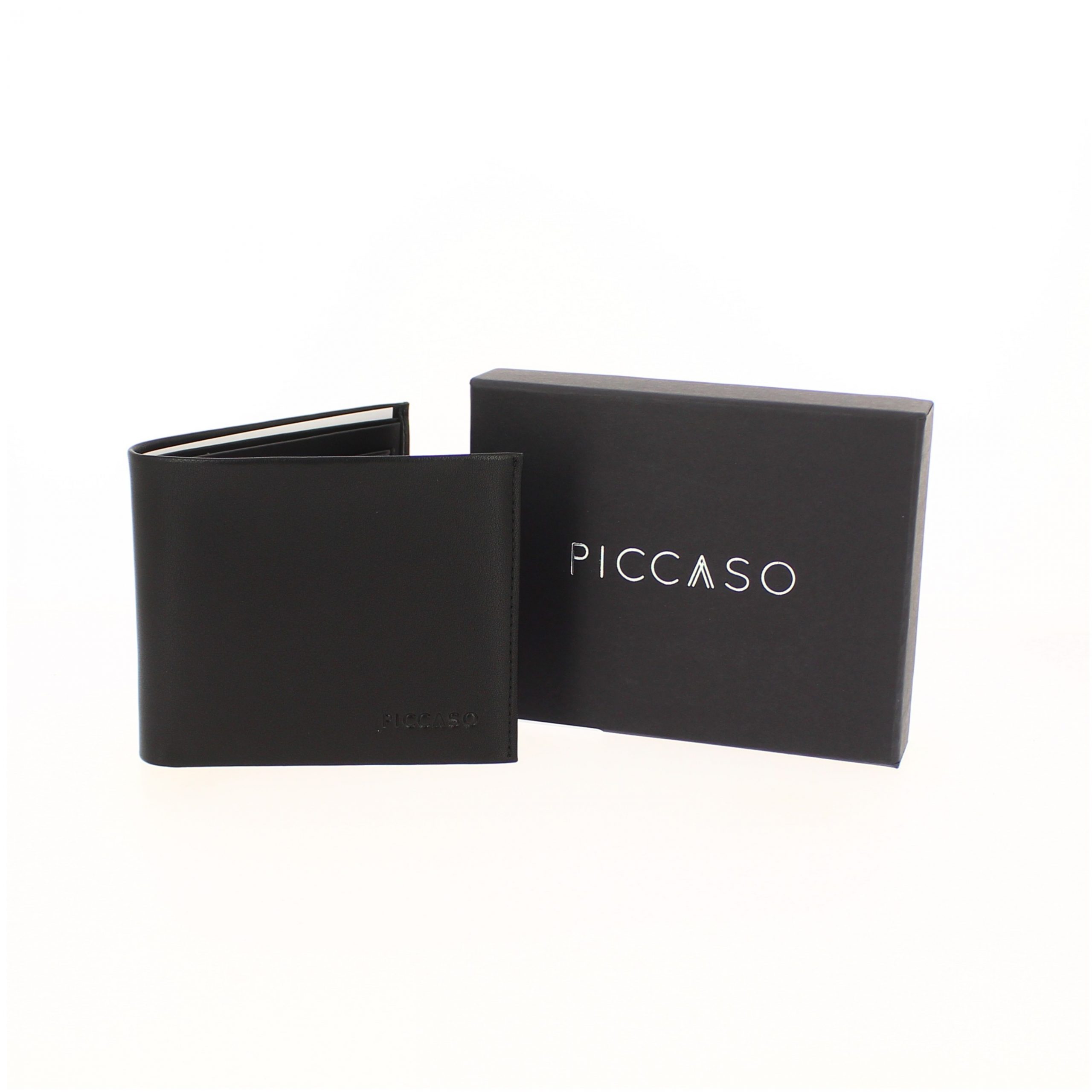 PICCASO Men Wallet Casual Black - 11CM*9CM*1CM