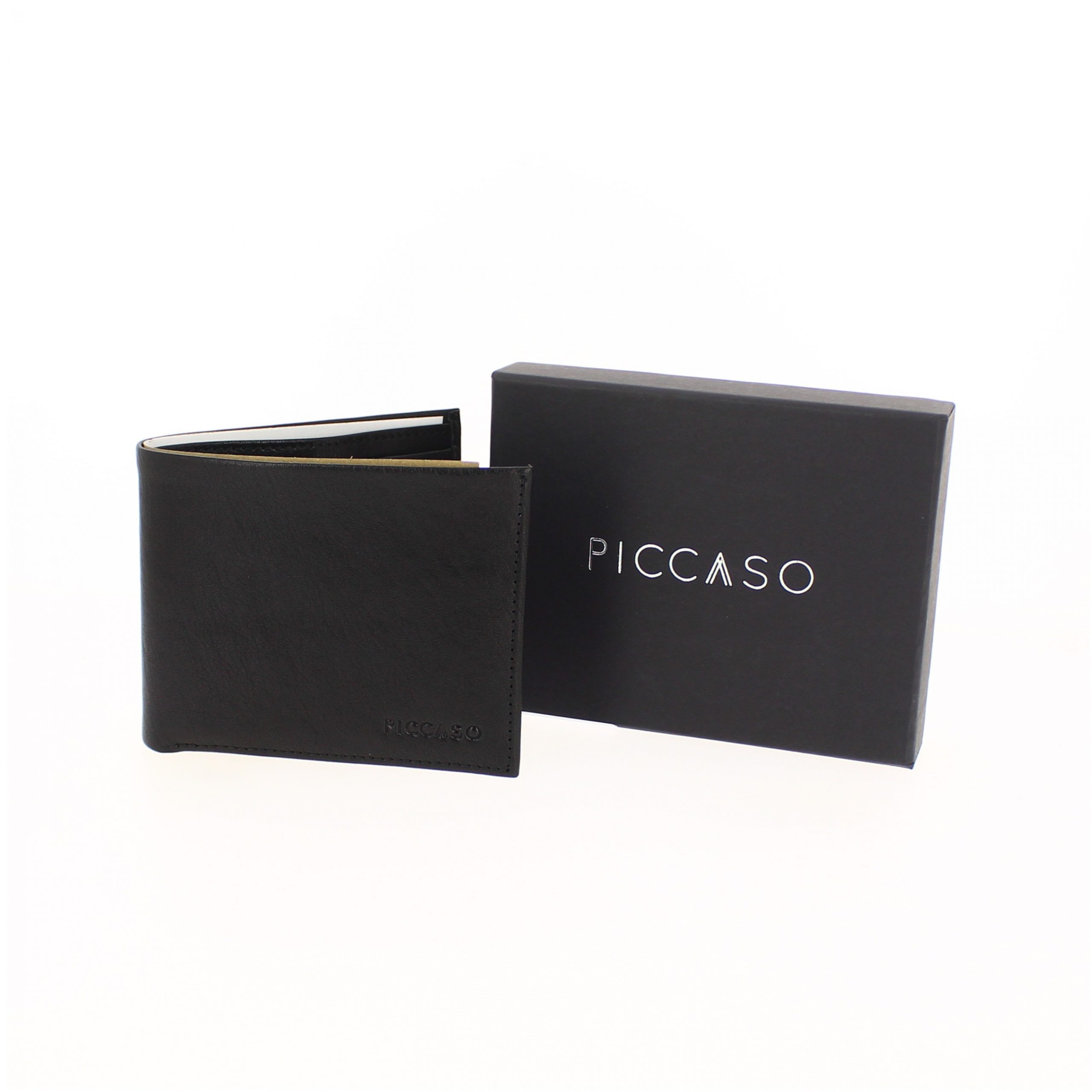 PICCASO Men Wallet Casual Black - 11CM*9CM*1CM