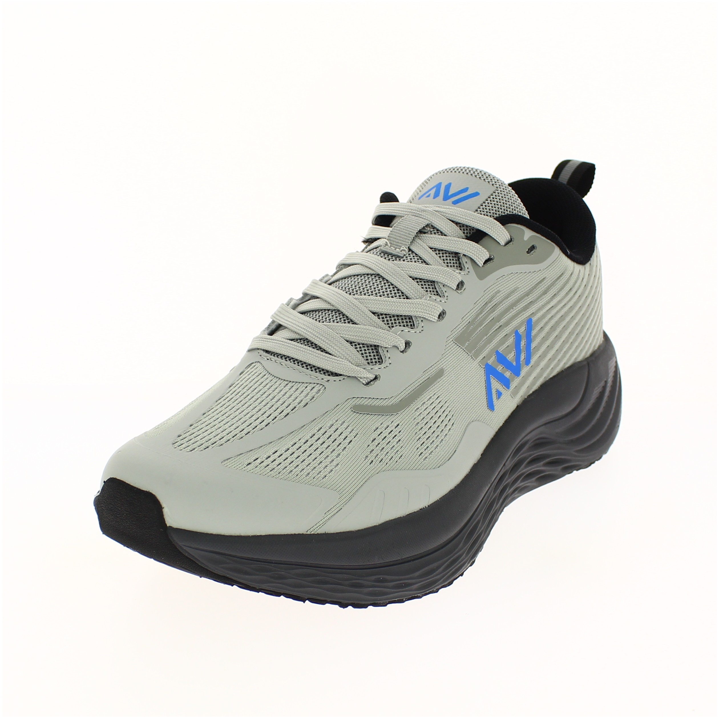 AVI Men Running Lacing Shoes GRAY