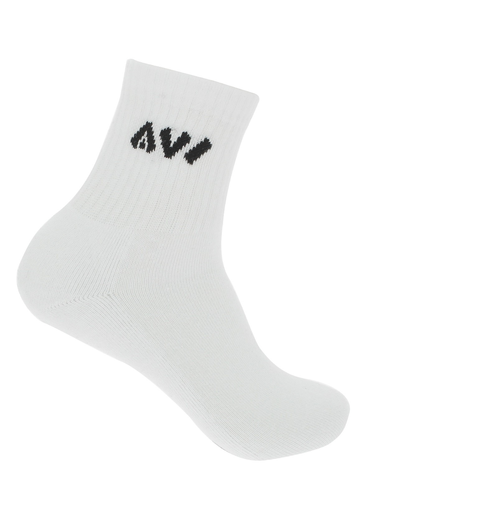 AVI Men White Sport socks