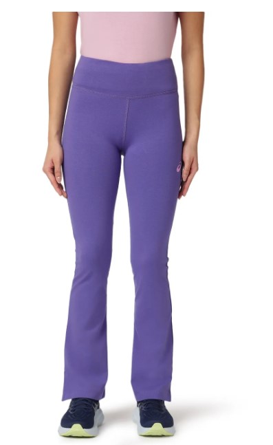 ASICS Side Slit Yoga Pant Women Pants Blue