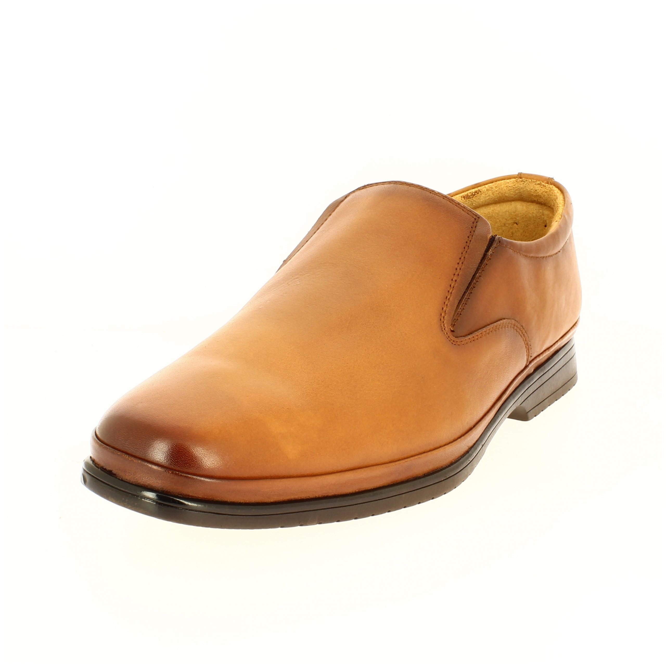 Von Wellx Men Formal Slip-on Shoes BROWN