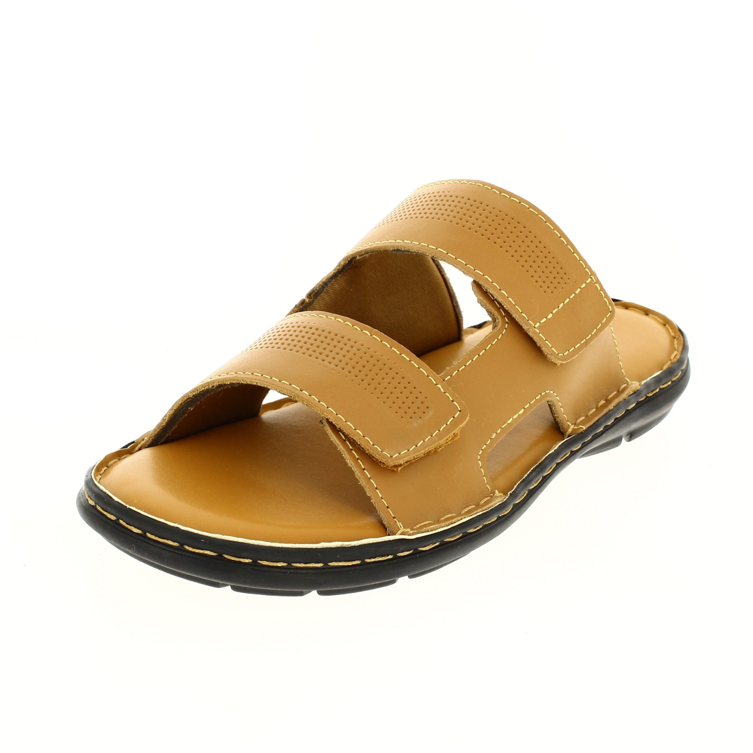 VICTORY Men Casual Slip-On Slipper - Tan