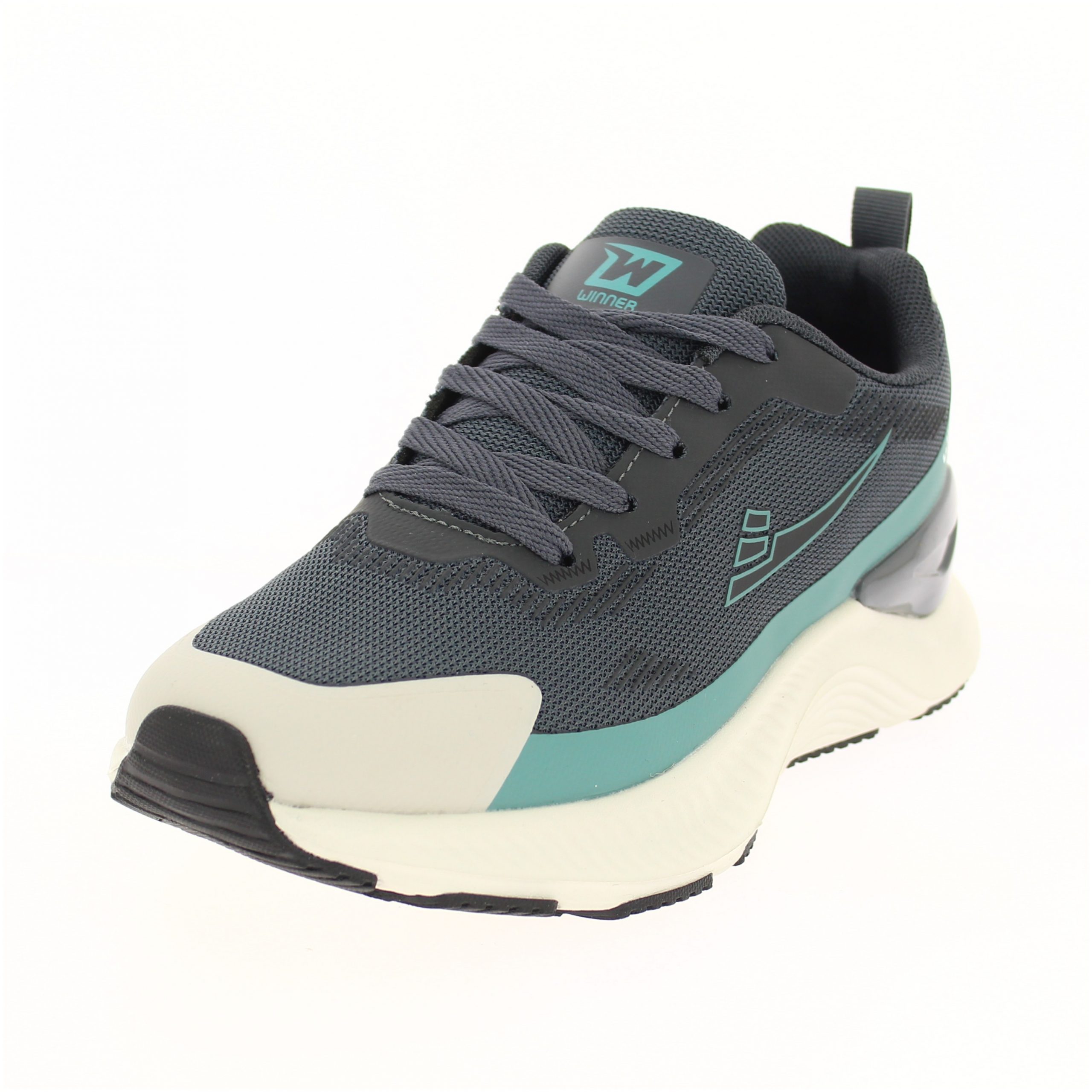 Winner Men Running Lacing Shoes Grey