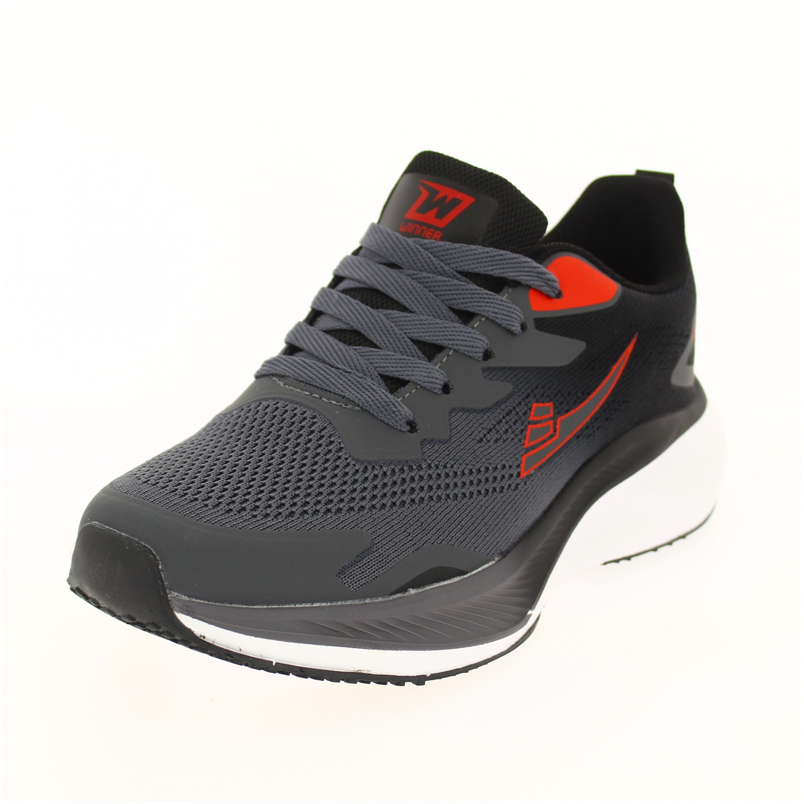 Winner Women Running Lacing Shoes Grey