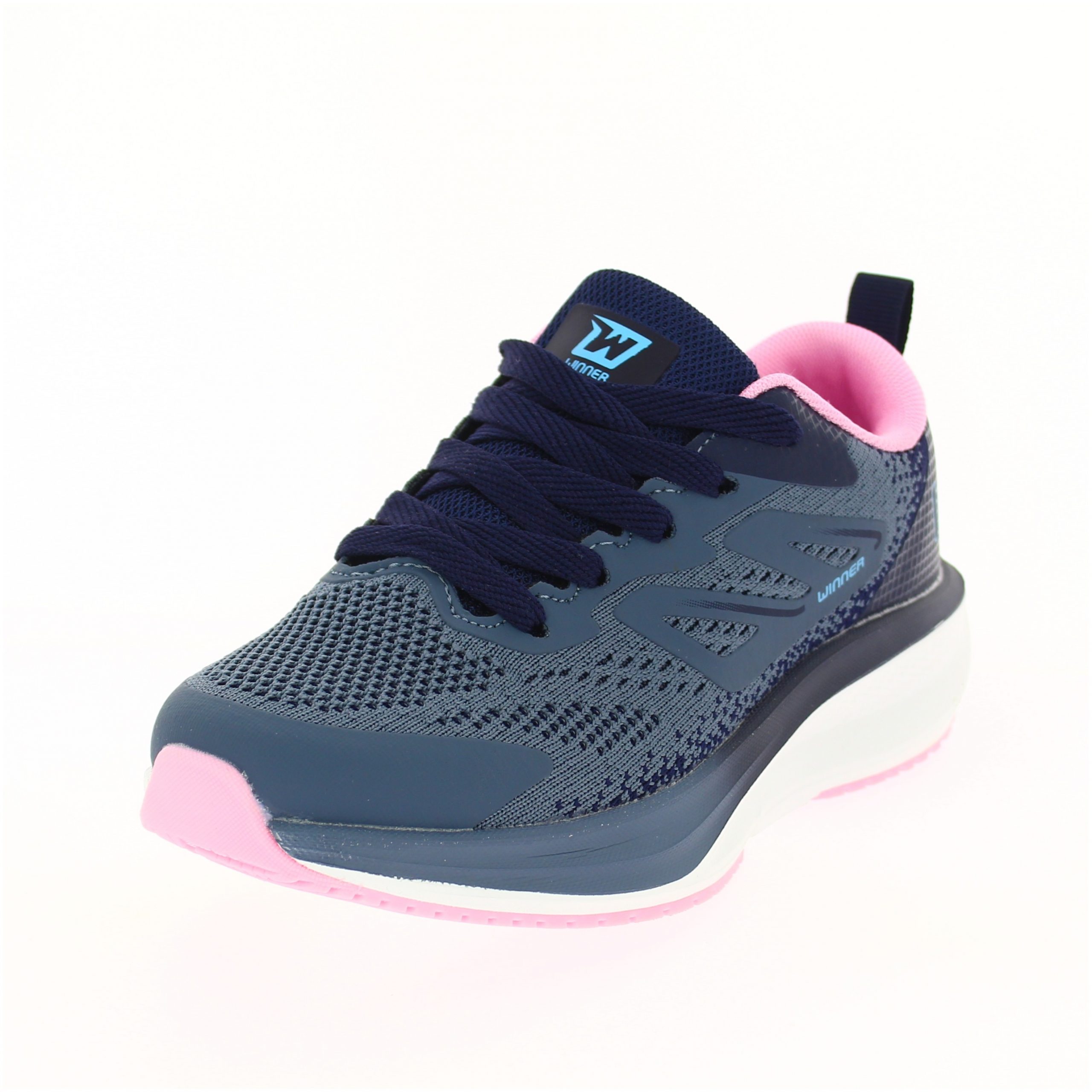Winner Women Running Lacing Shoes Light Blue