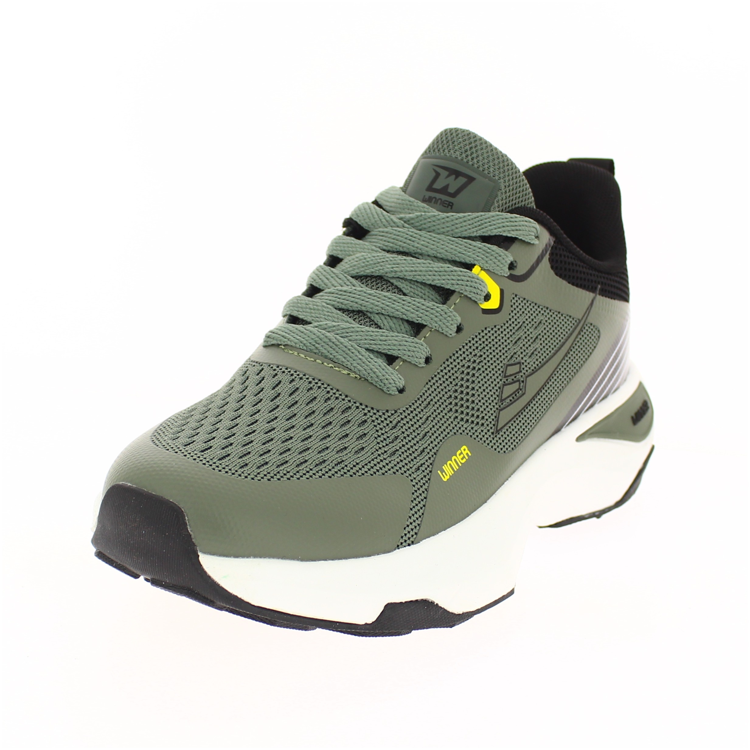 WINNER Men Running Lacing Shoe Green