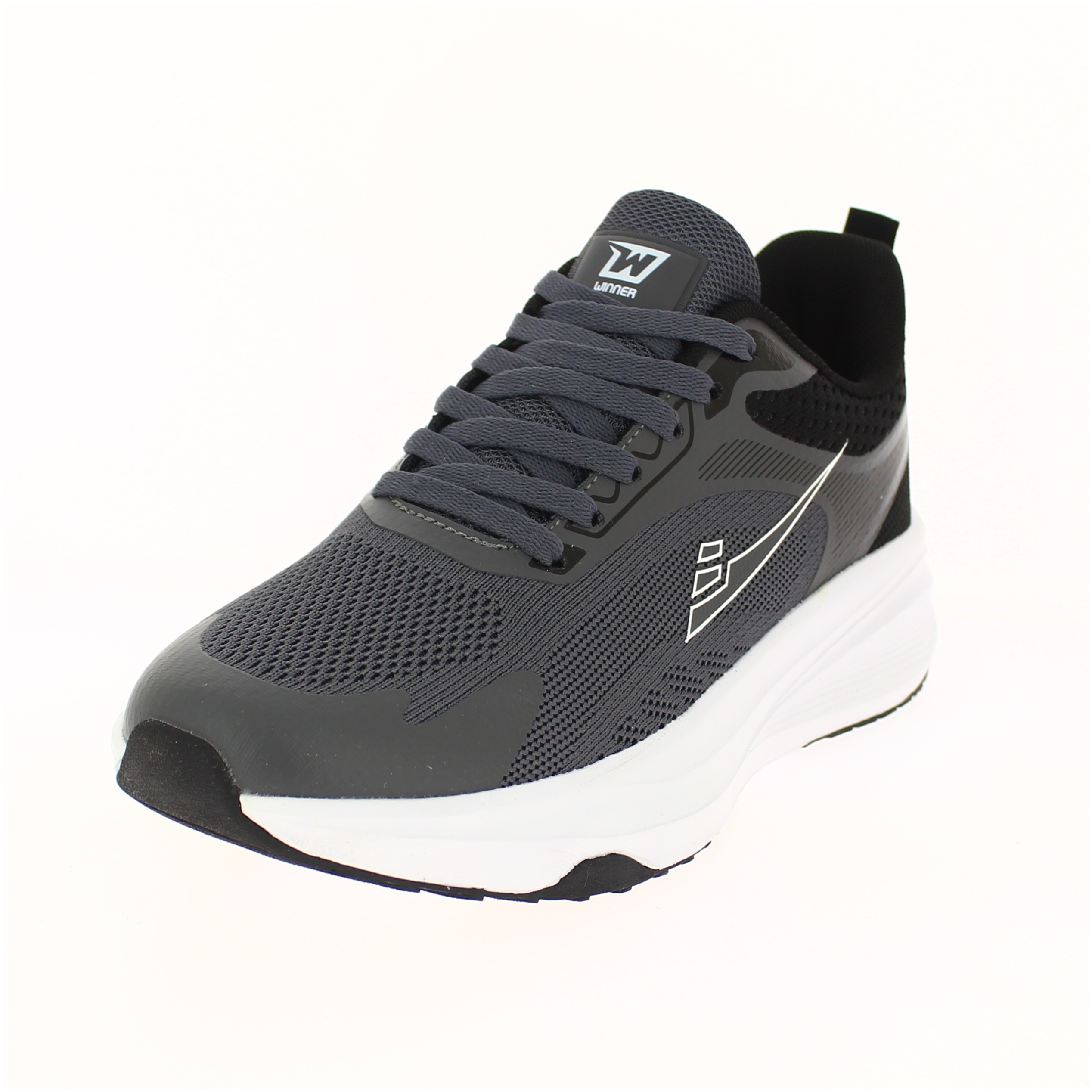 WINNER Men Running Lacing Shoe Grey
