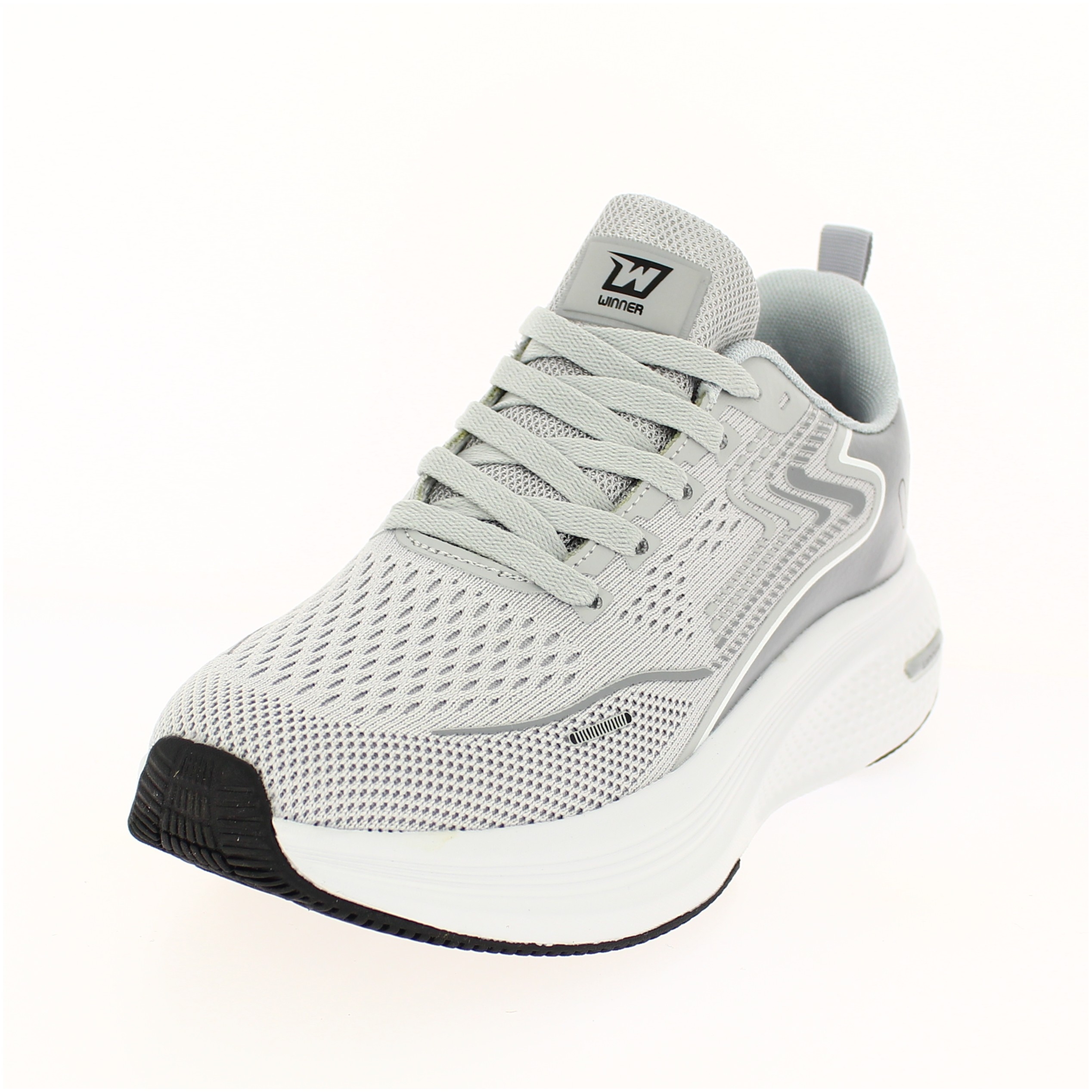 WINNER Men Running Lacing Shoe Grey