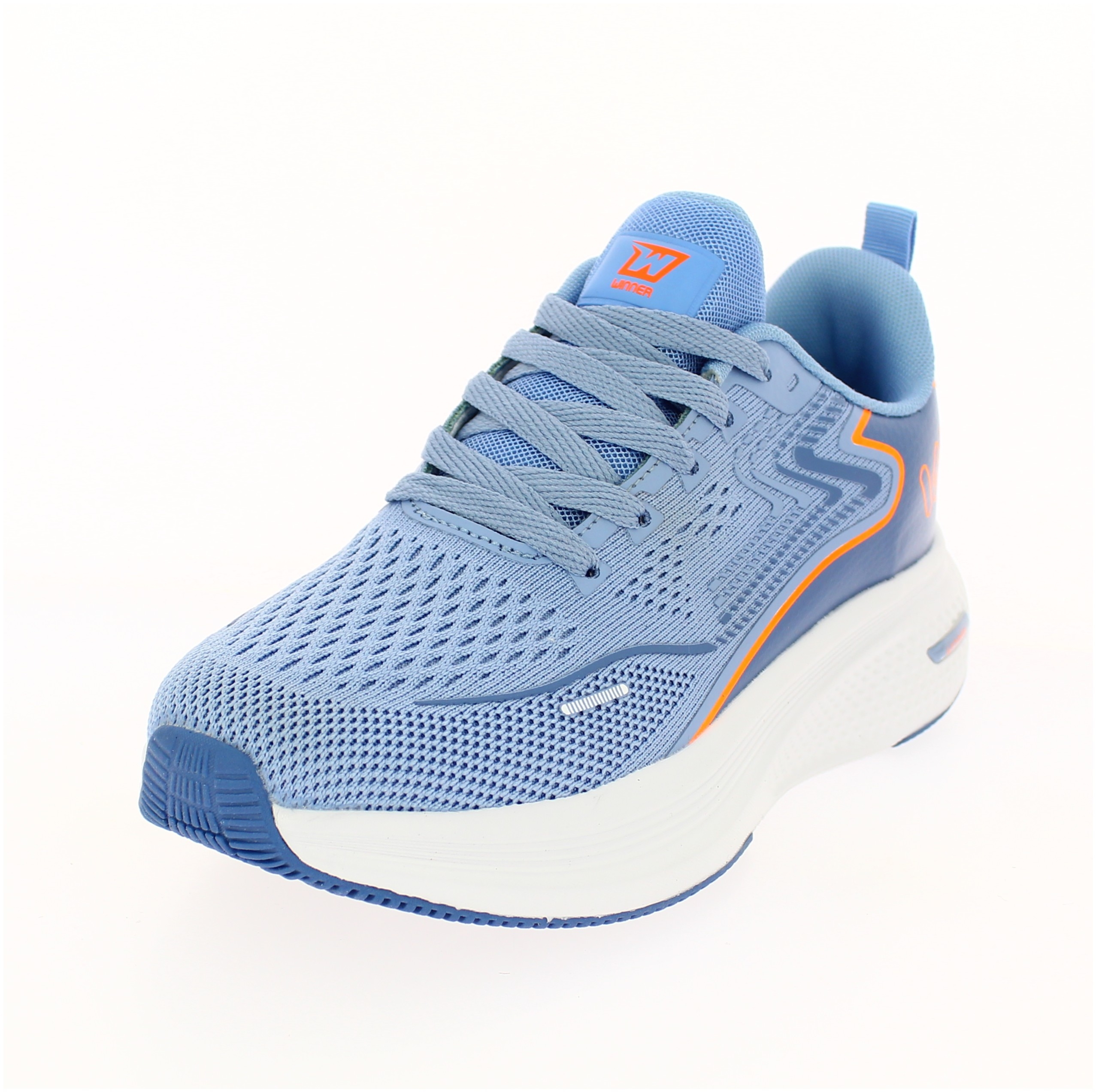 WINNER Men Running Lacing Shoe Light Blue
