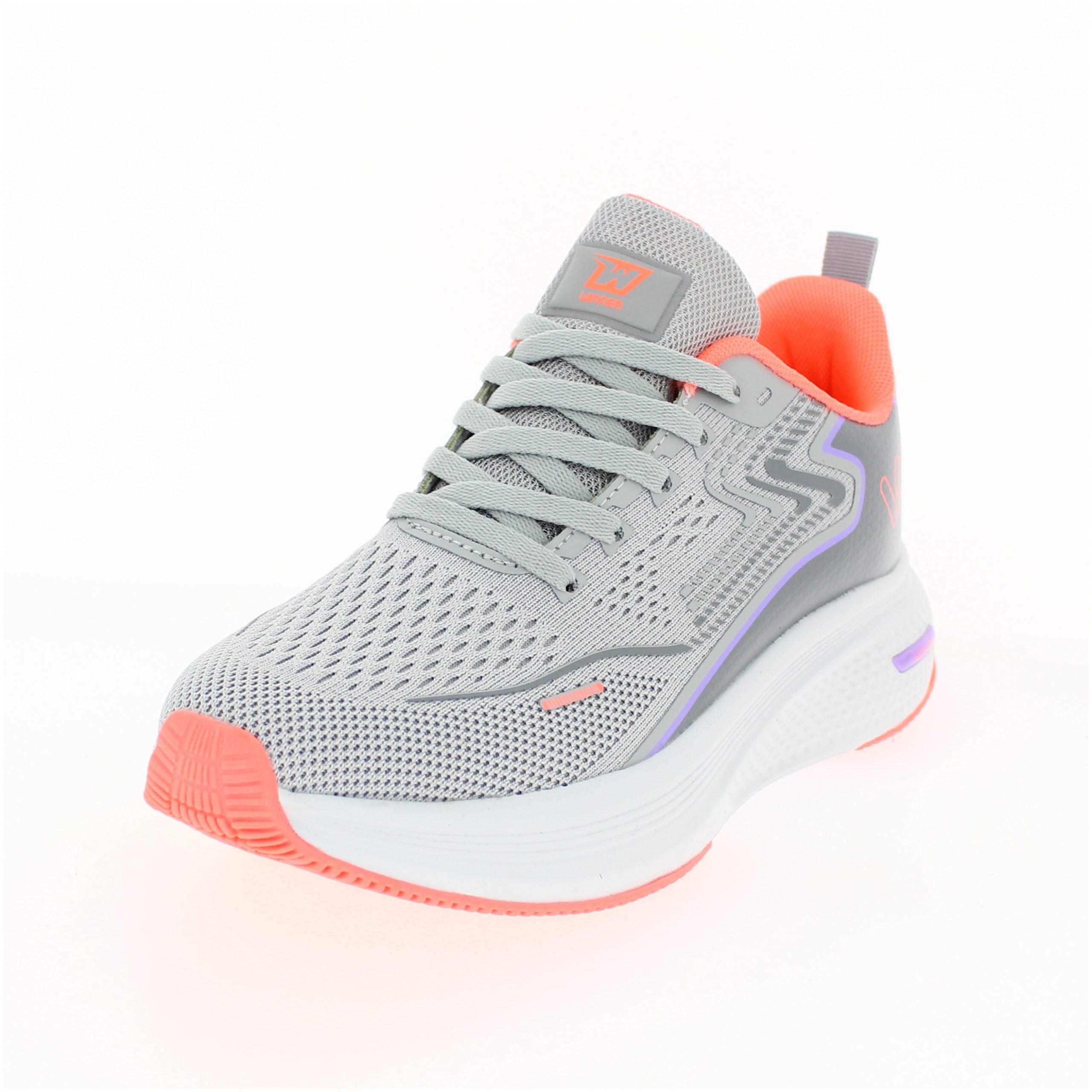 WINNER Women Running Lacing Shoe Grey