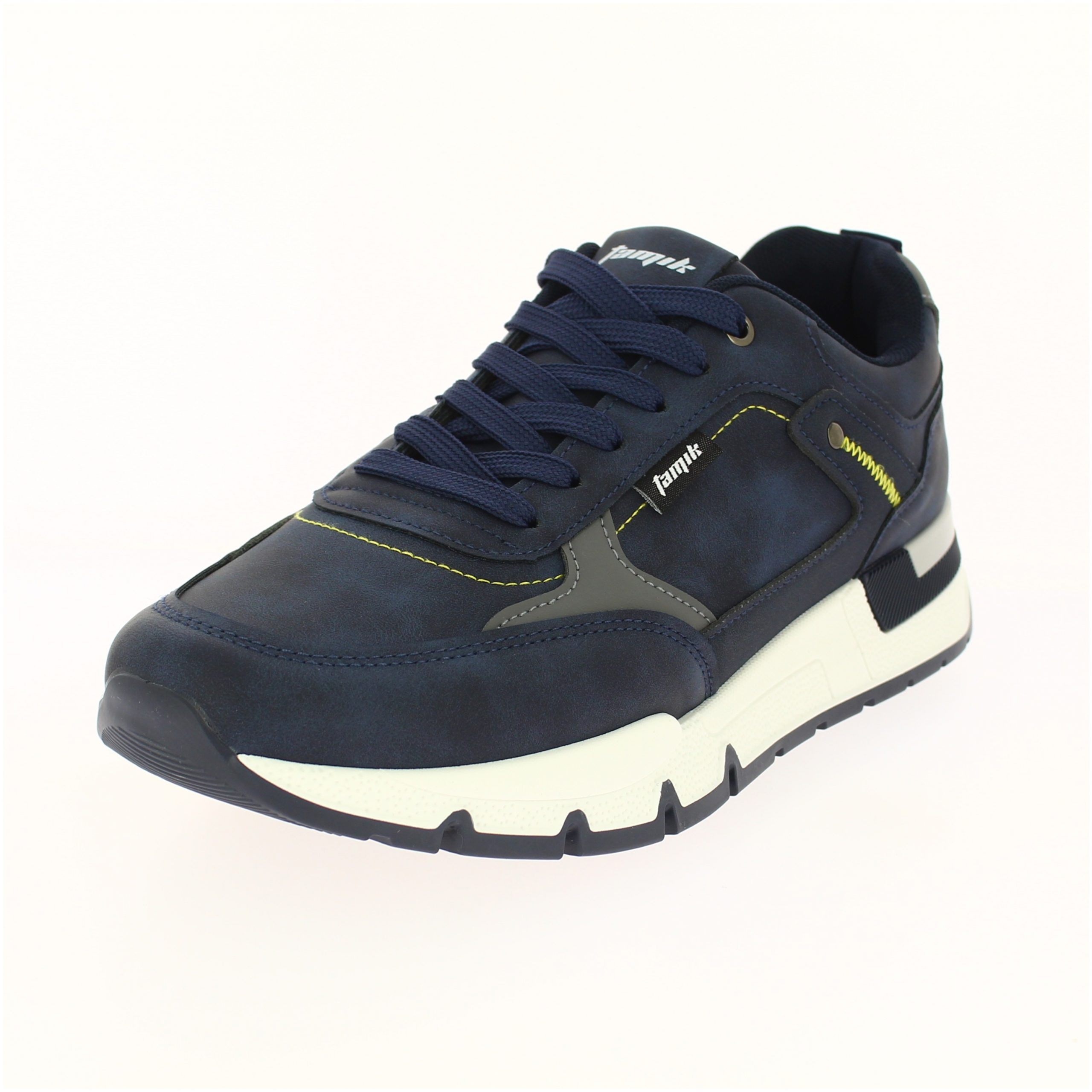 TAMIK Mens Lacing Shoe Blue