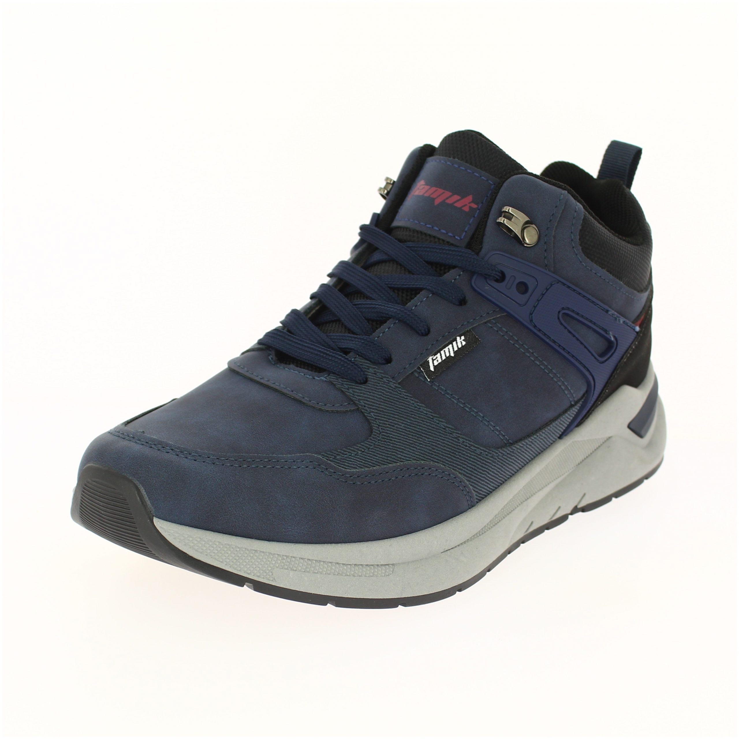 TAMIK Mens Casual Lacing Shoe Blue