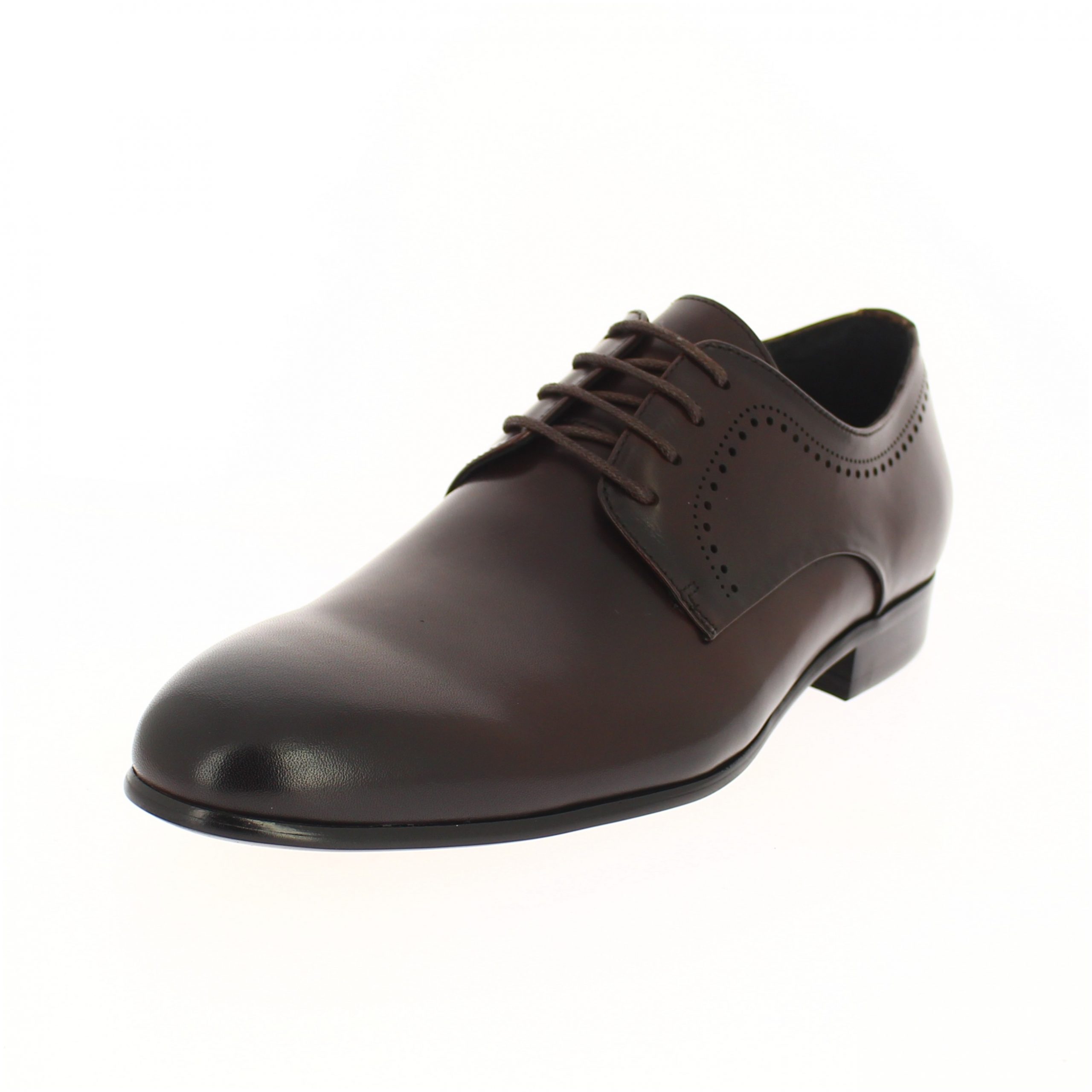 VICTORY Men Formal Lacing Shoe Dark Brown