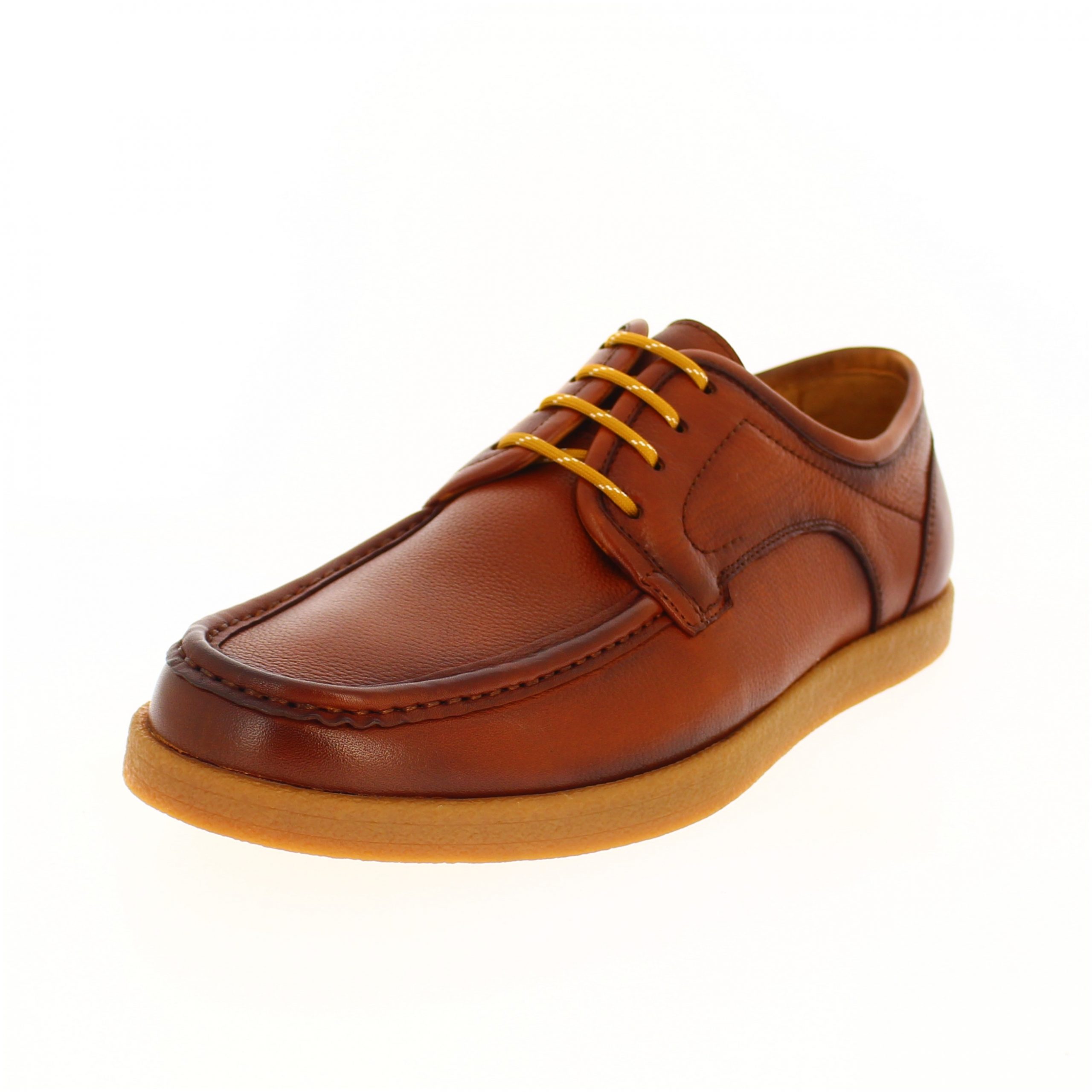 VICTORY Men Casual Lacing Shoe Tan