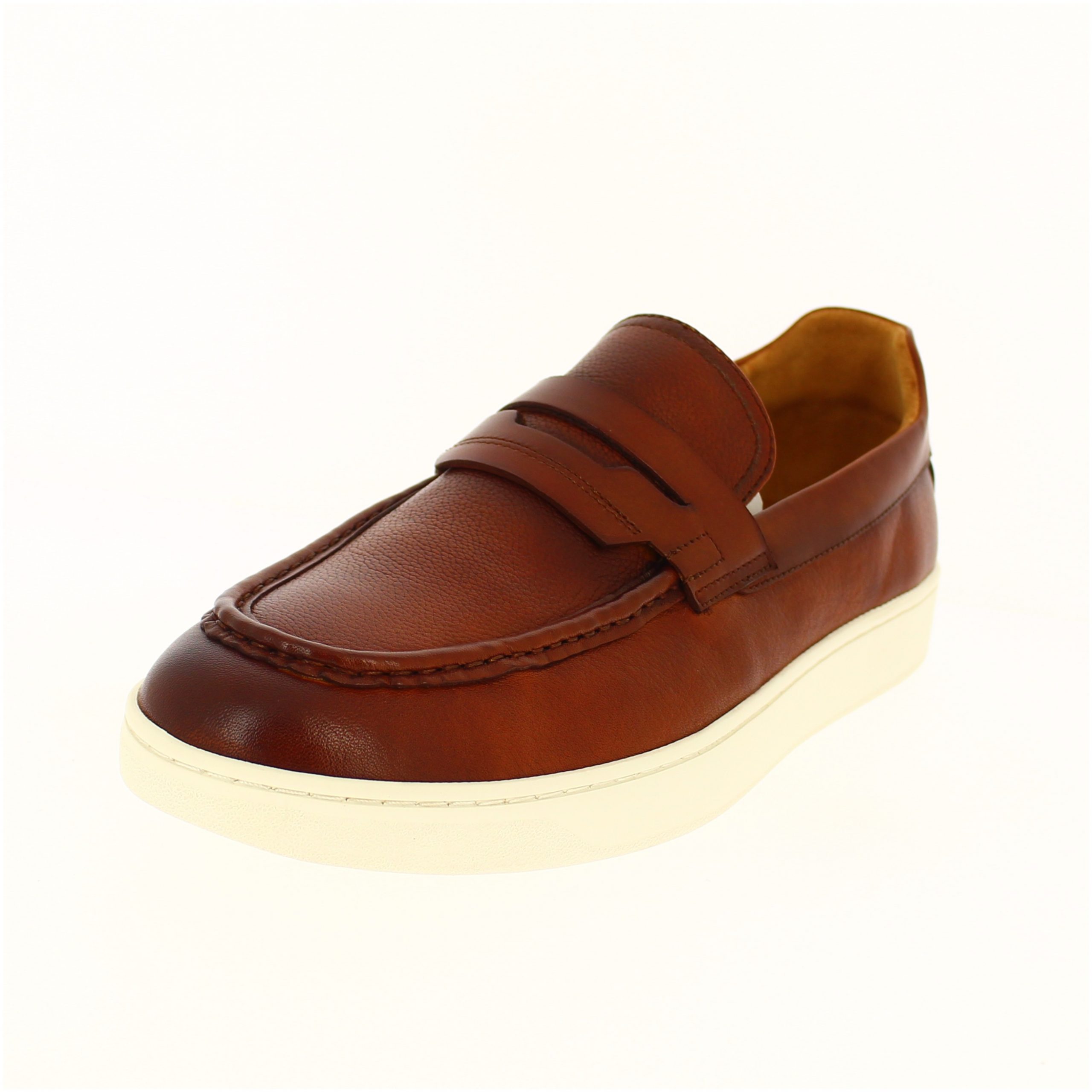 VICTORY Men Casual Slip-On Shoe Tan