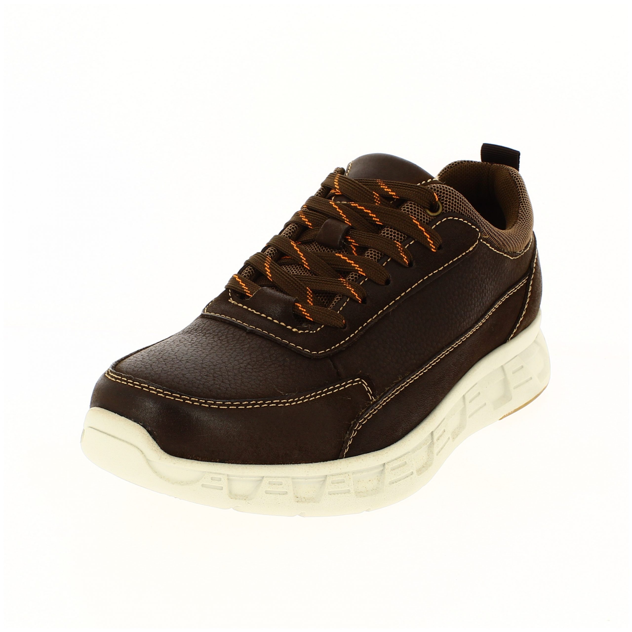 ROYAL WINGS Men Casual Lacing Gents Shoe - Dark Brown