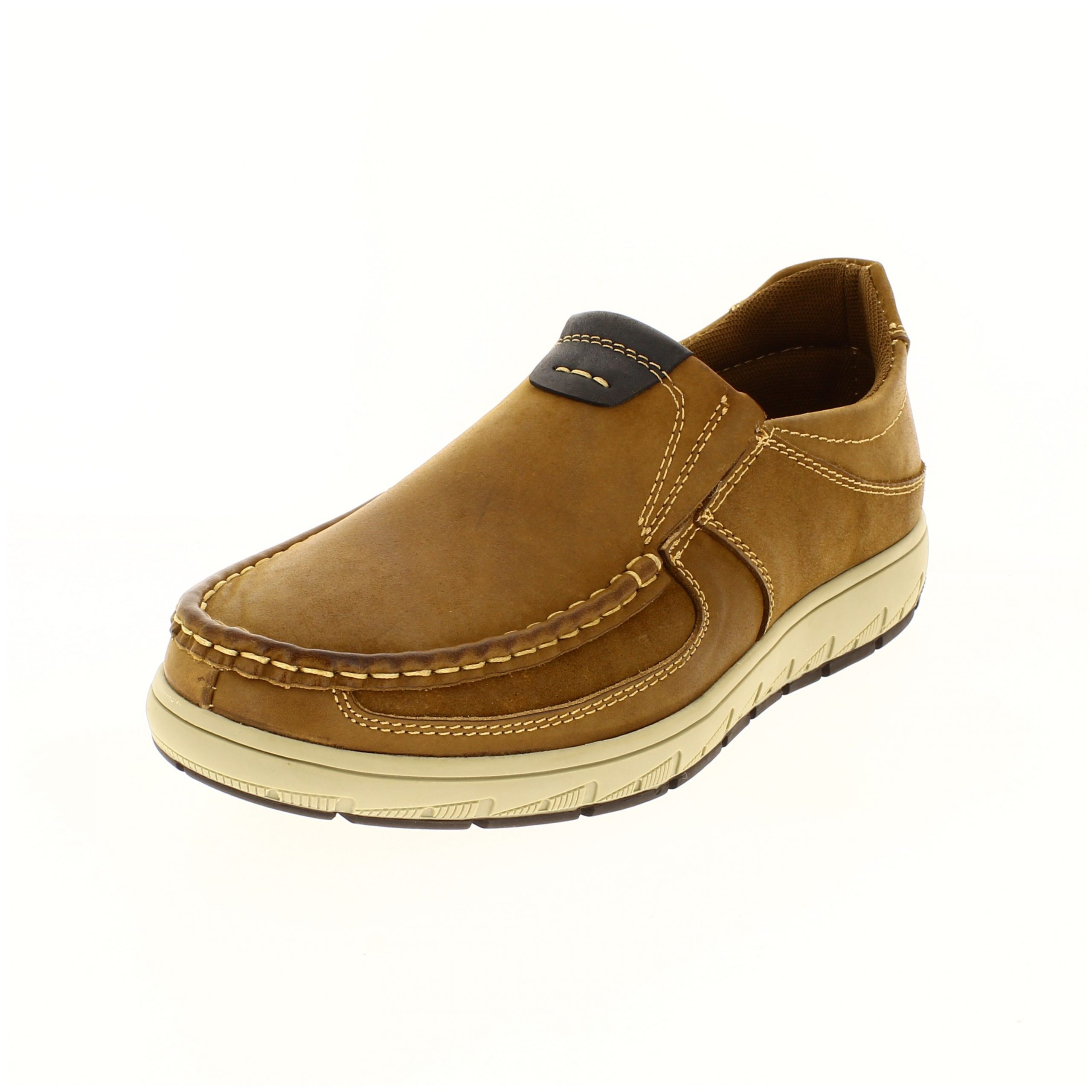 ROYAL WINGS Men Casual Slip-On Gents Shoe - Tan