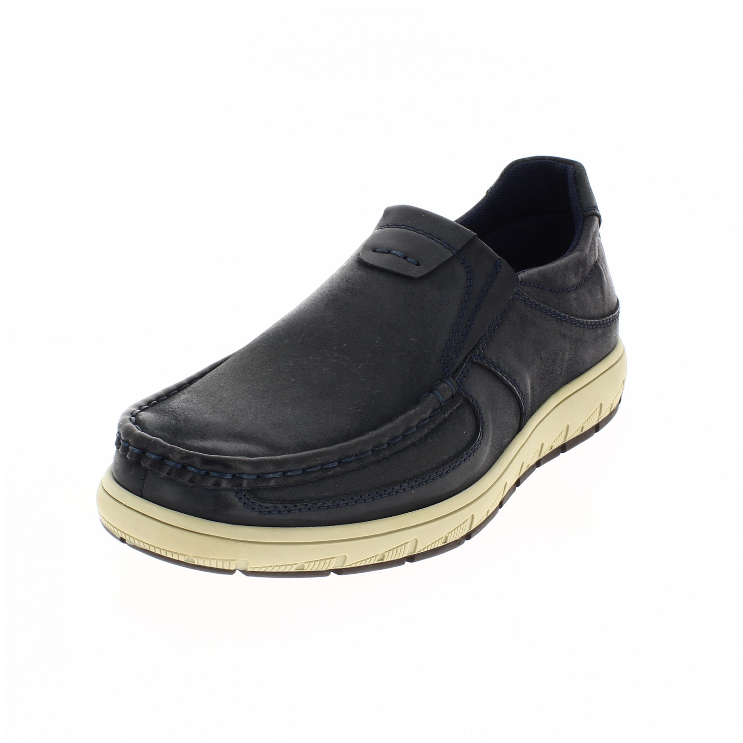 ROYAL WINGS Men Casual Slip-On Gents Shoe - Dark Blue