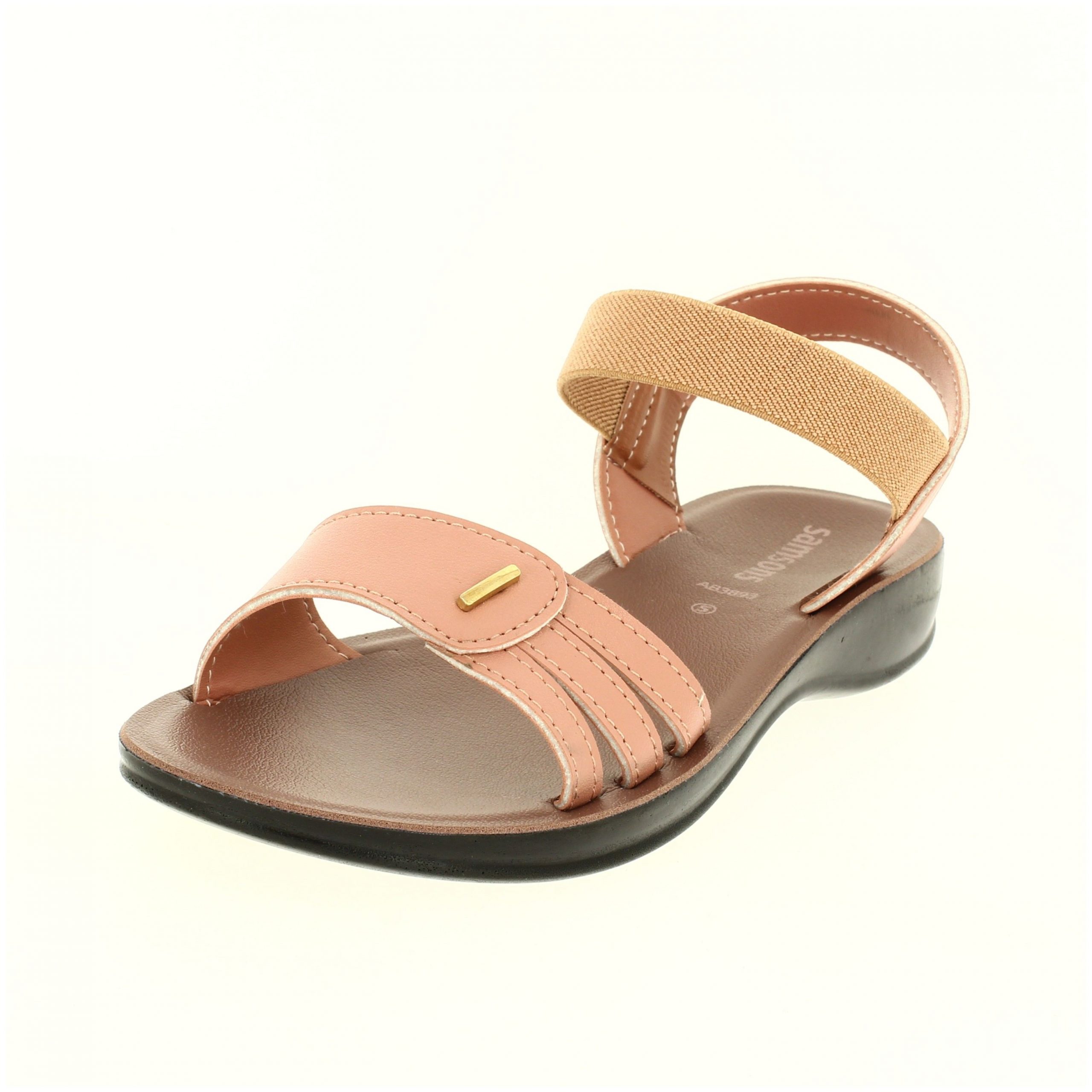 Samsons Women Casual Slip-On Sandals Pink