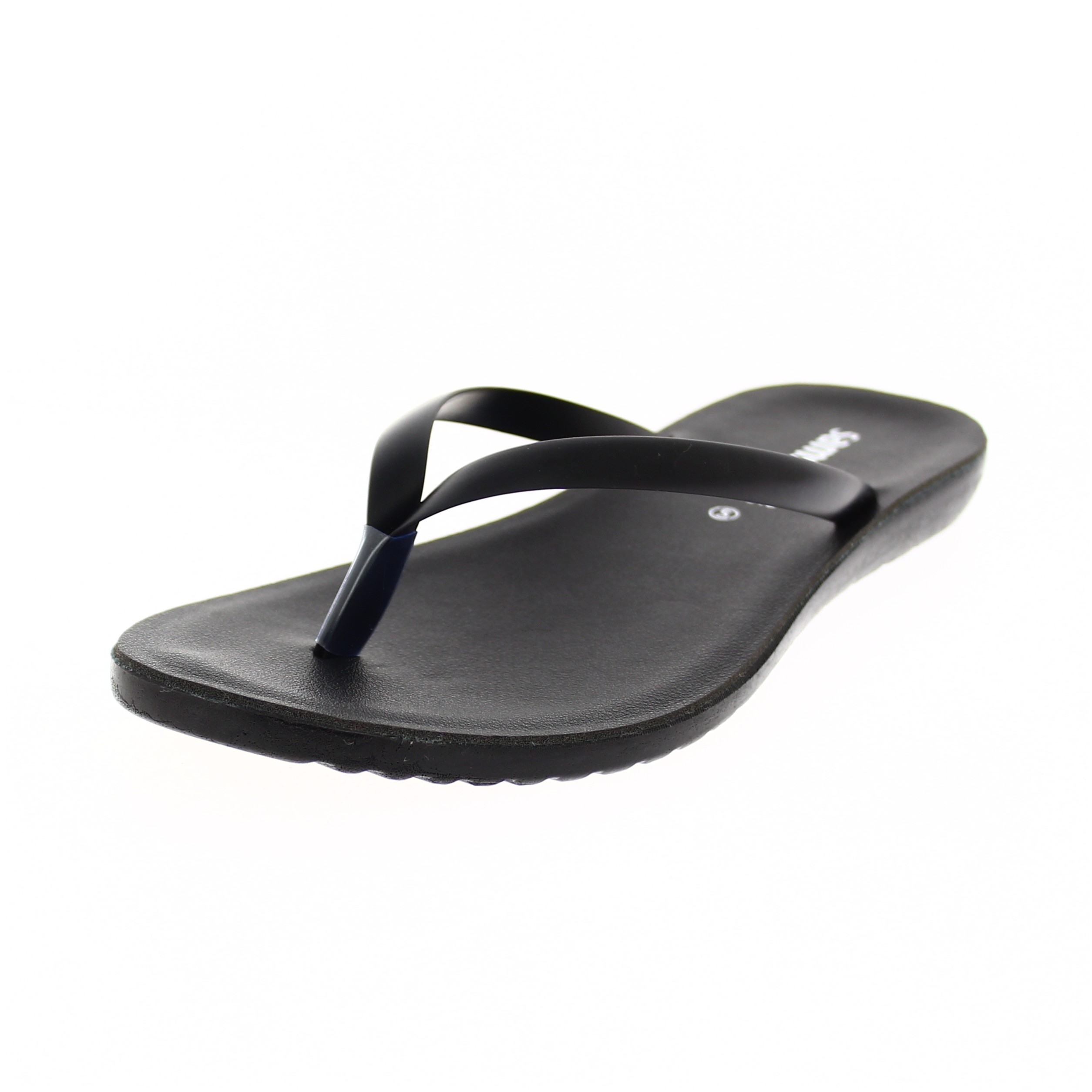 SAMSONS Women Casual Thongs Slippers Black