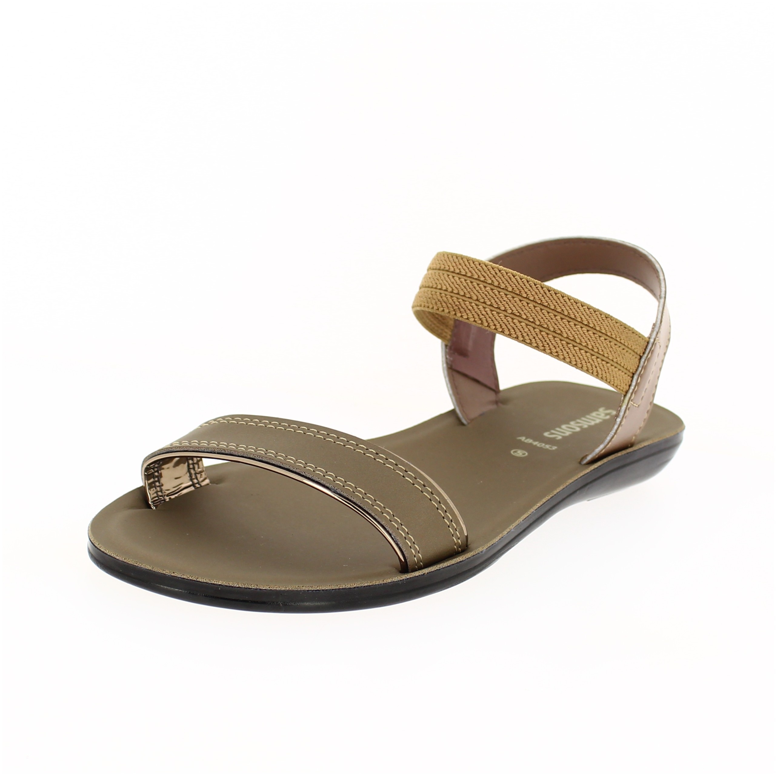 SAMSONS Women Casual Slip-On Sandals Peach