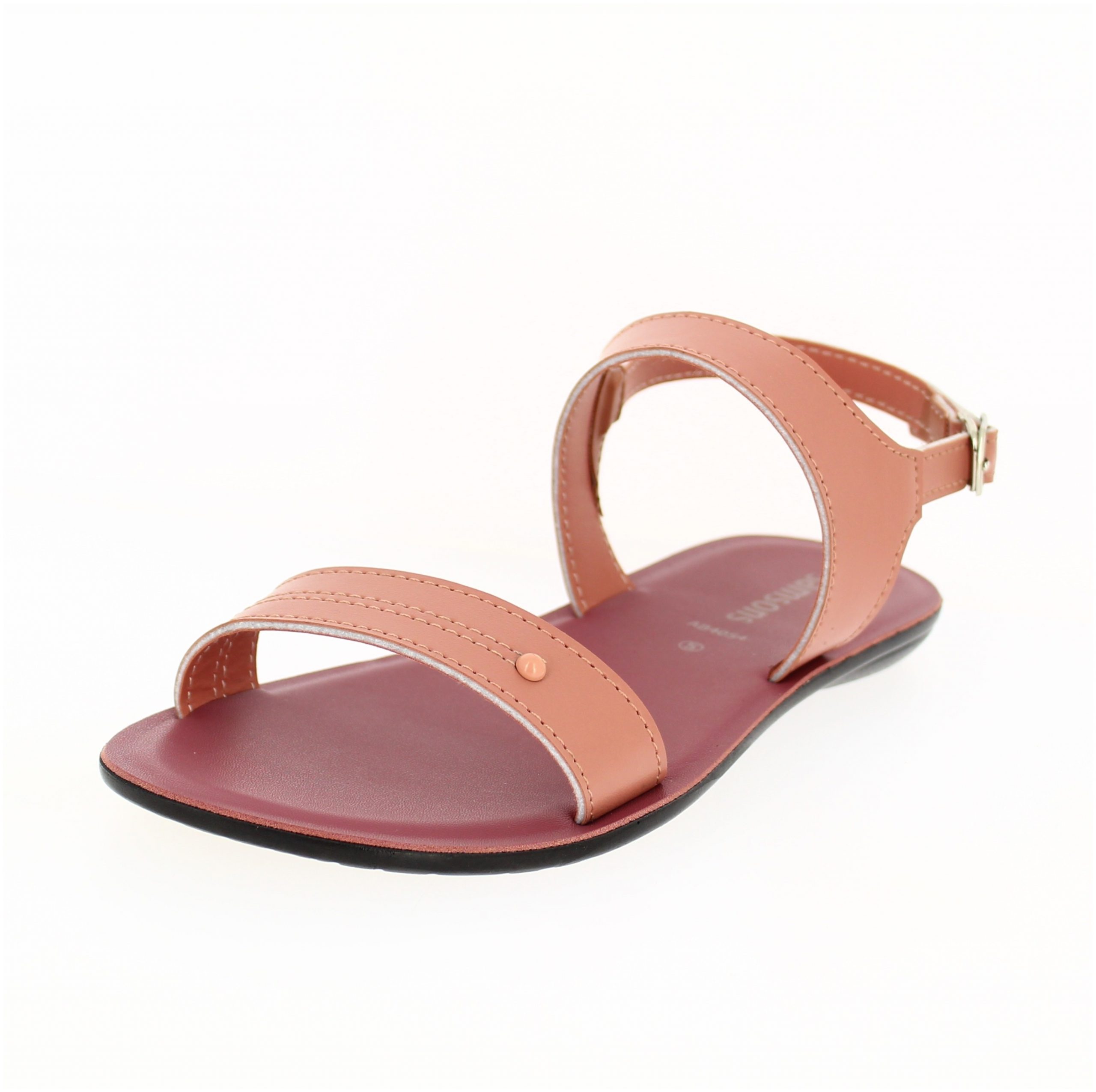 SAMSONS Women Casual Slip-On Sandals Pink