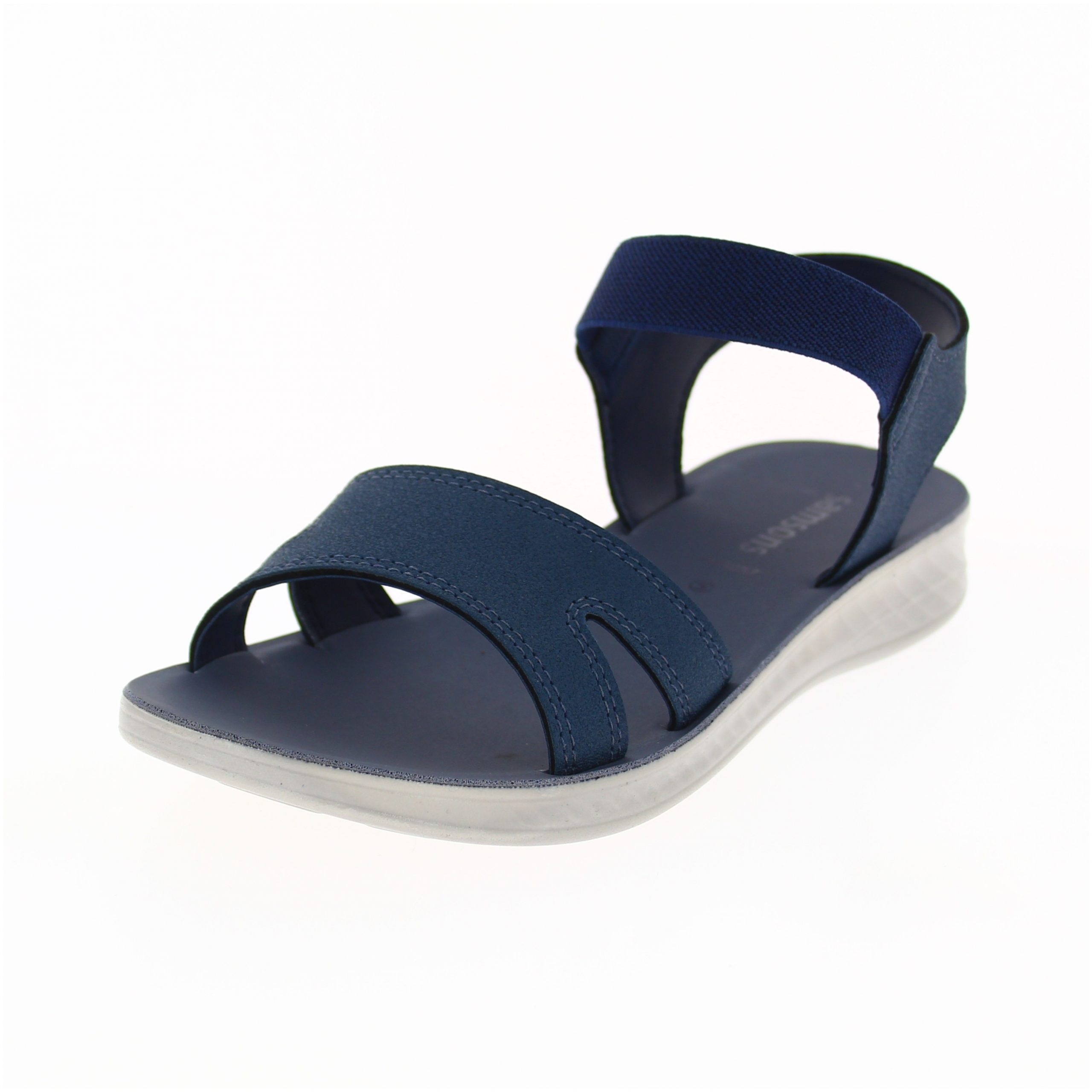SAMSONS Women Casual Slip-On Sandals Blue