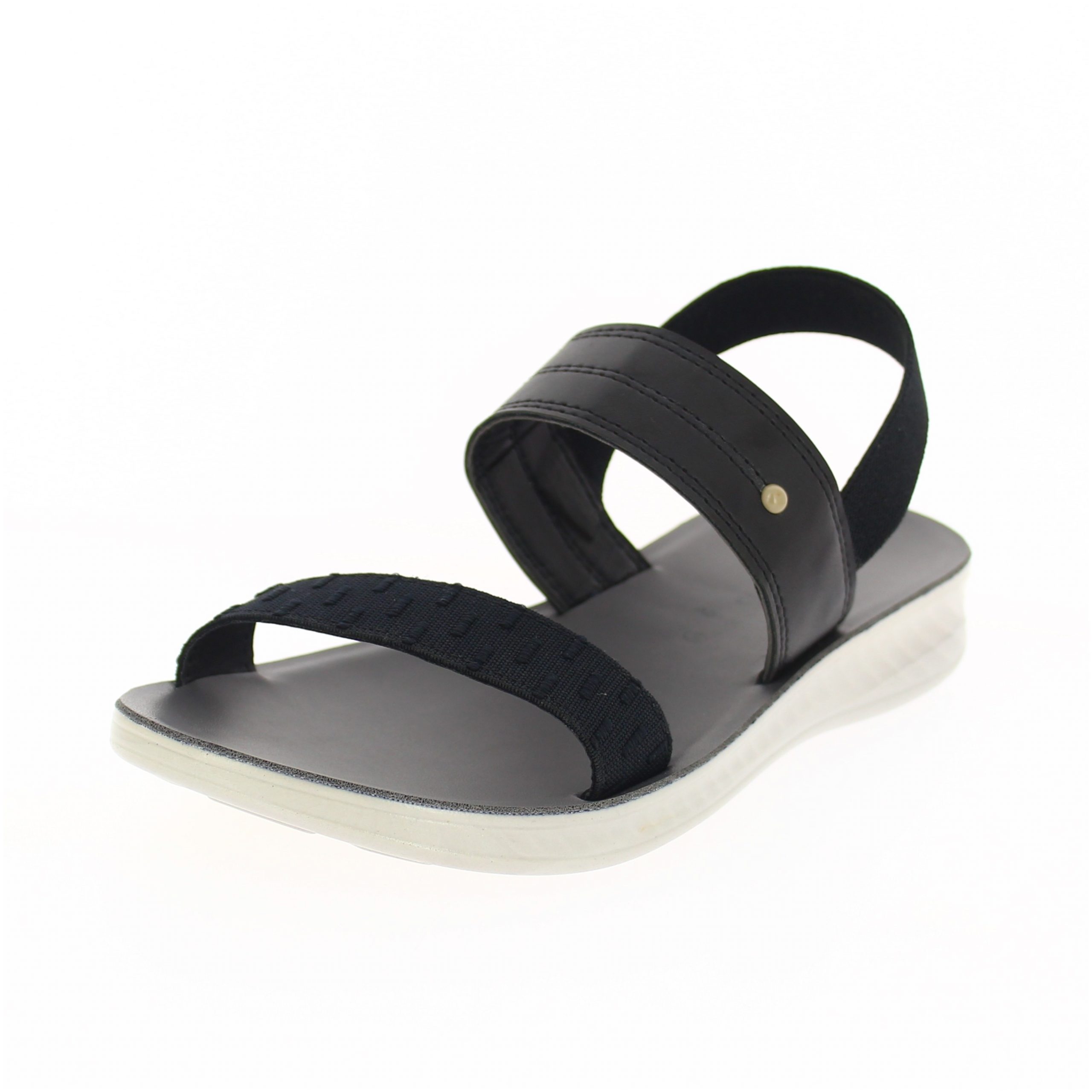 SAMSONS Women Casual Slip-On Sandals Black