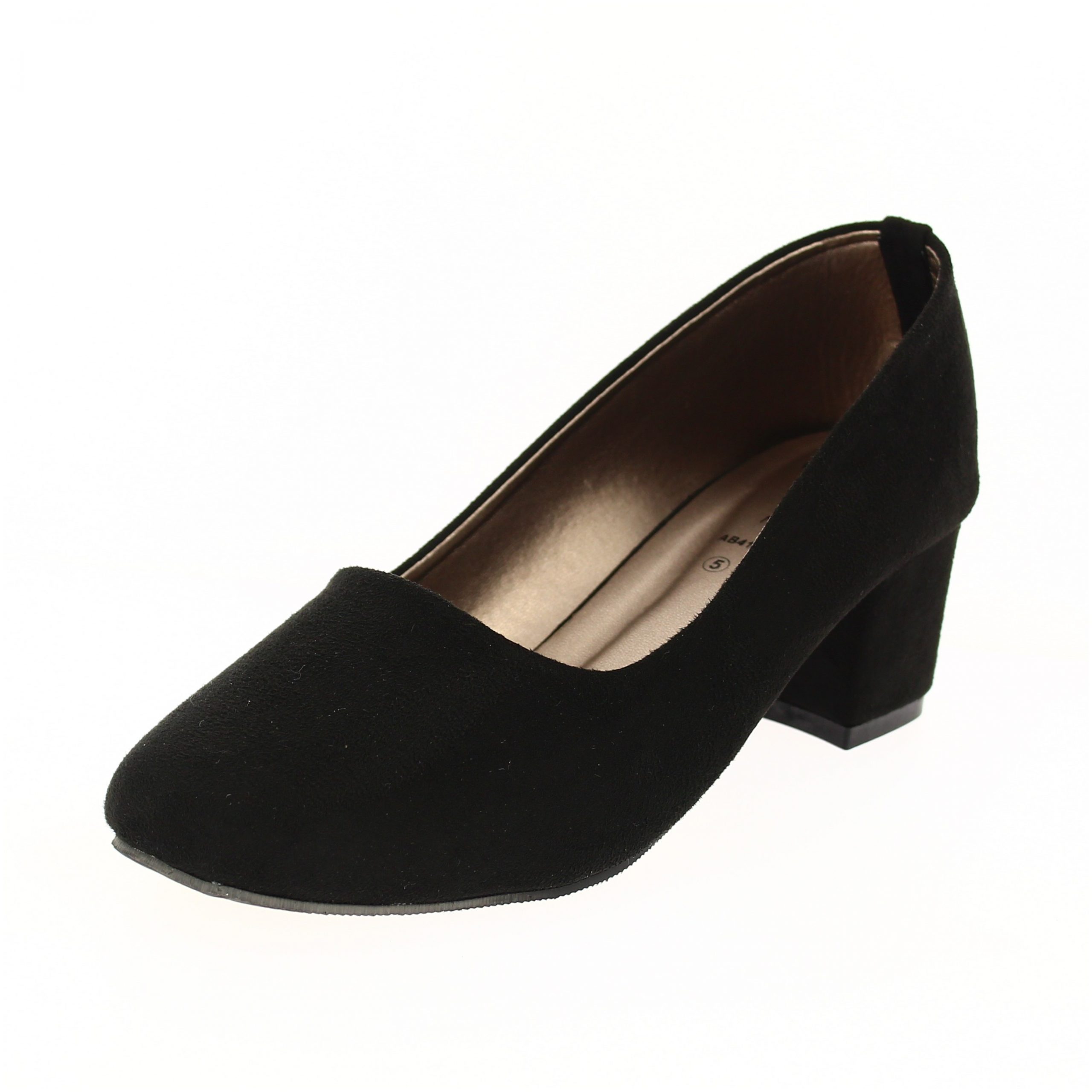 PETALZ Women Formal Pumps Shoes Black