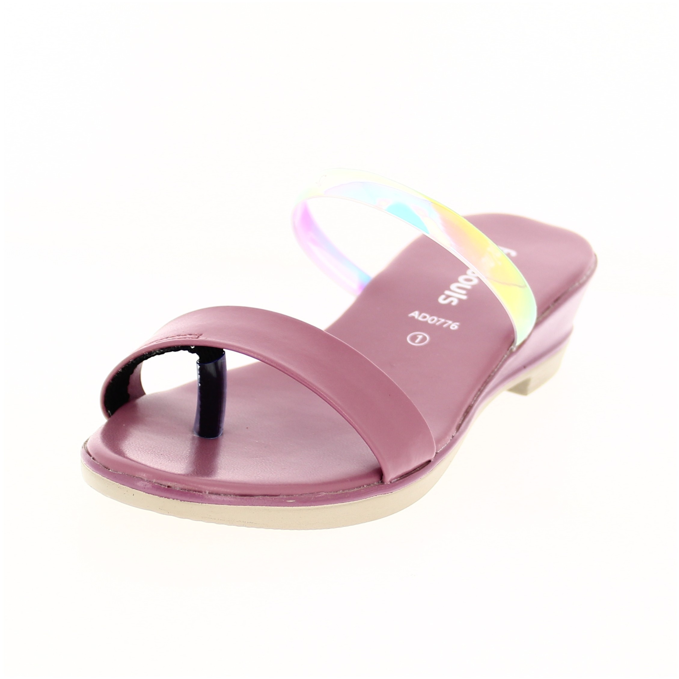 Fun Souls Girls Casual Slip-On Slippers Pink