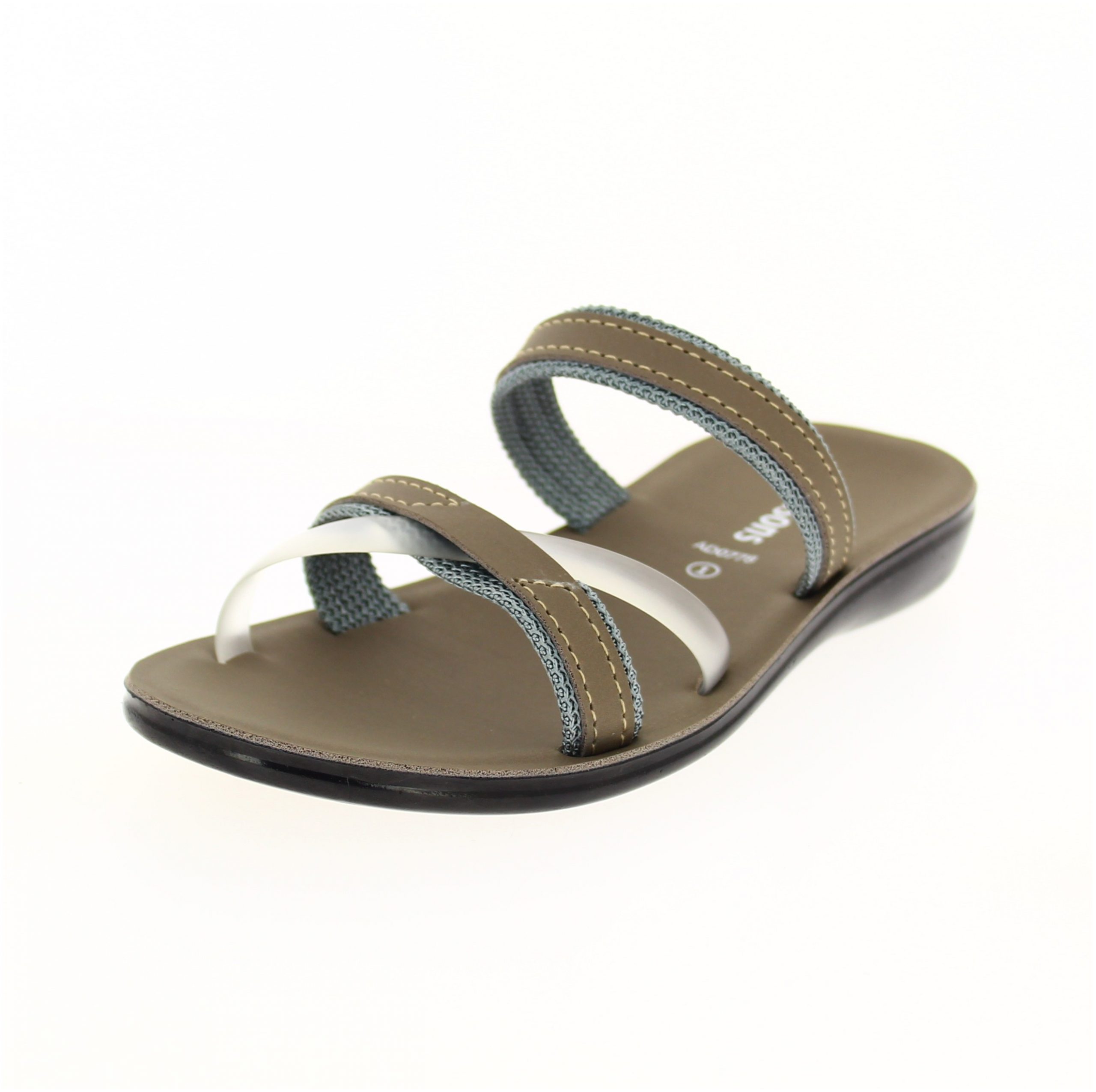 Samsons Girls Casual Slip-On Slippers Ivary
