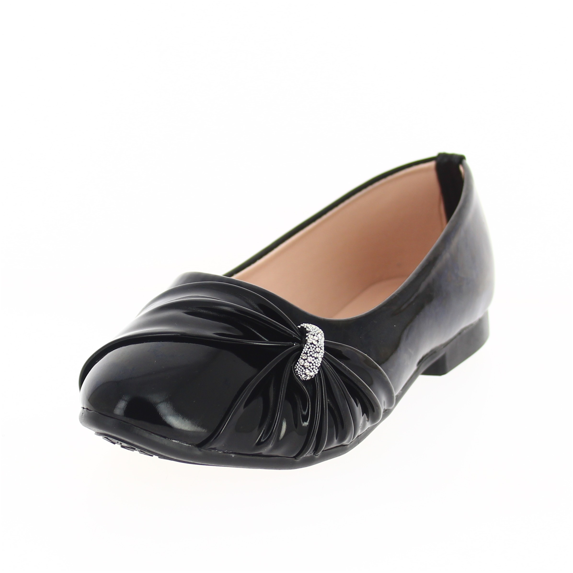 Fun Souls Girls Casual Ballerina Shoes Black