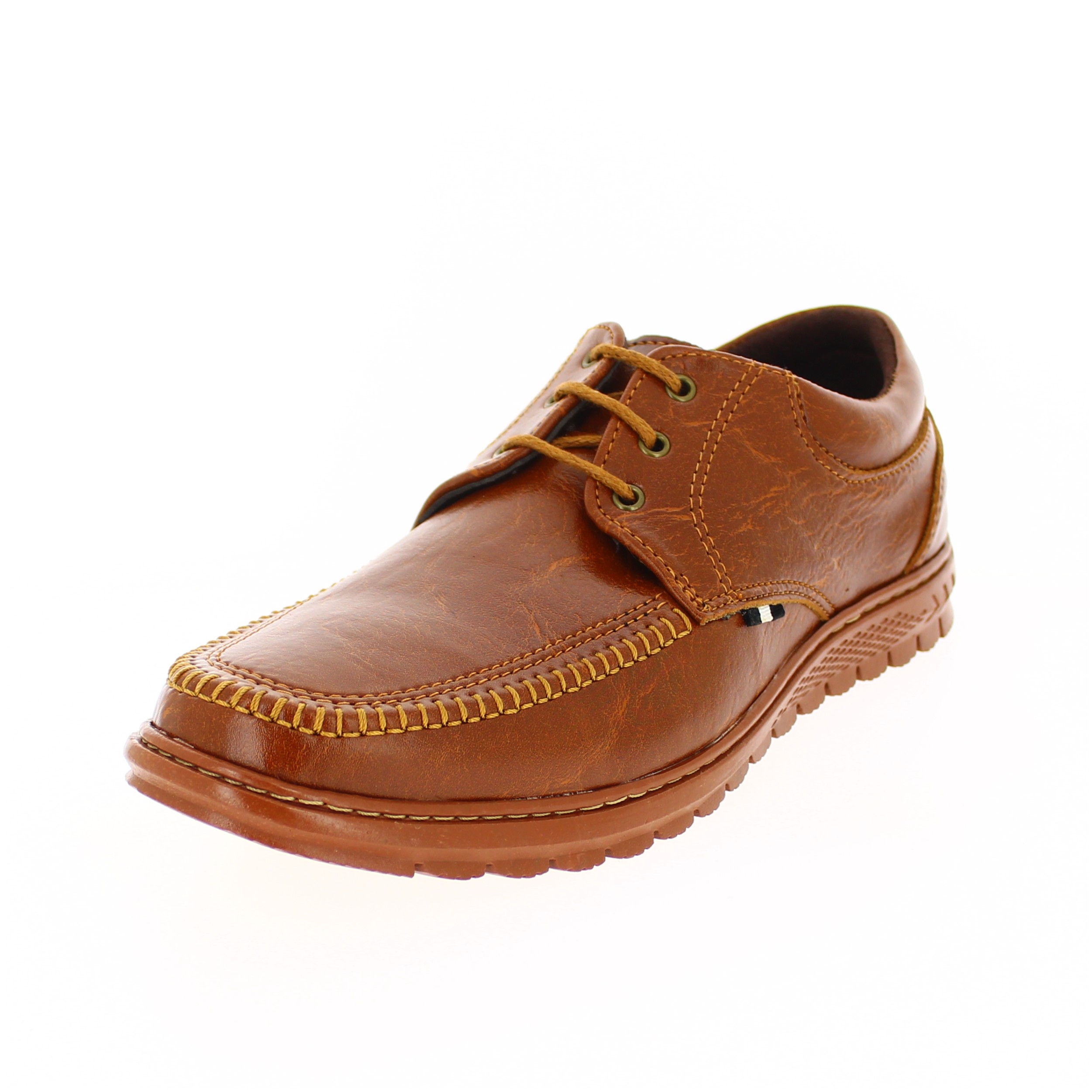 Samsons Men Formal Lacing Shoes Brown