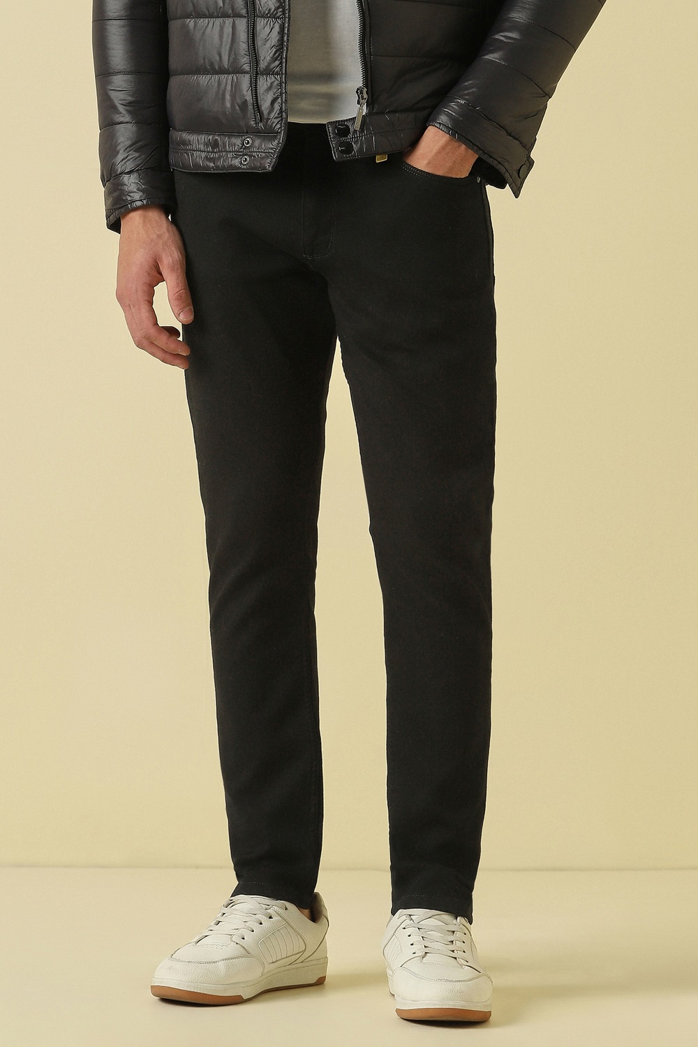 Allen Solly Men Casual Jeans Black