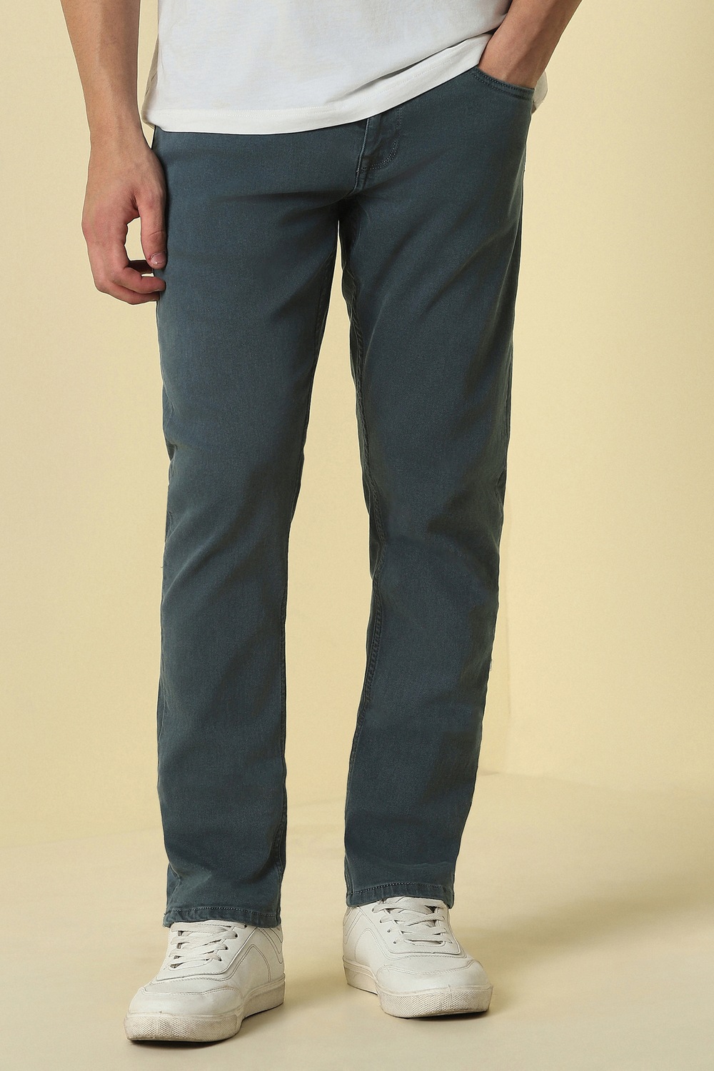 Allen Solly Men Casual Jeans Navy