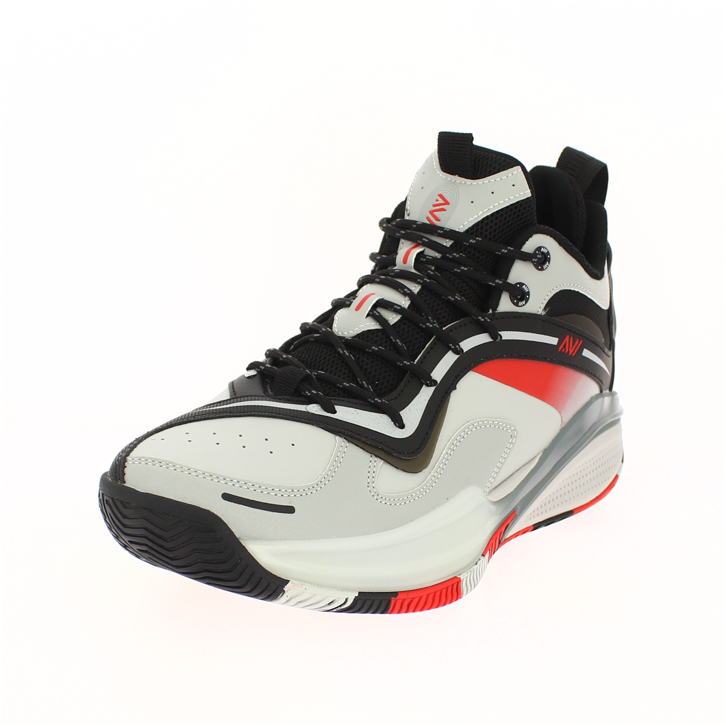 AVI Men Basketball Lacing Shoes GRAY