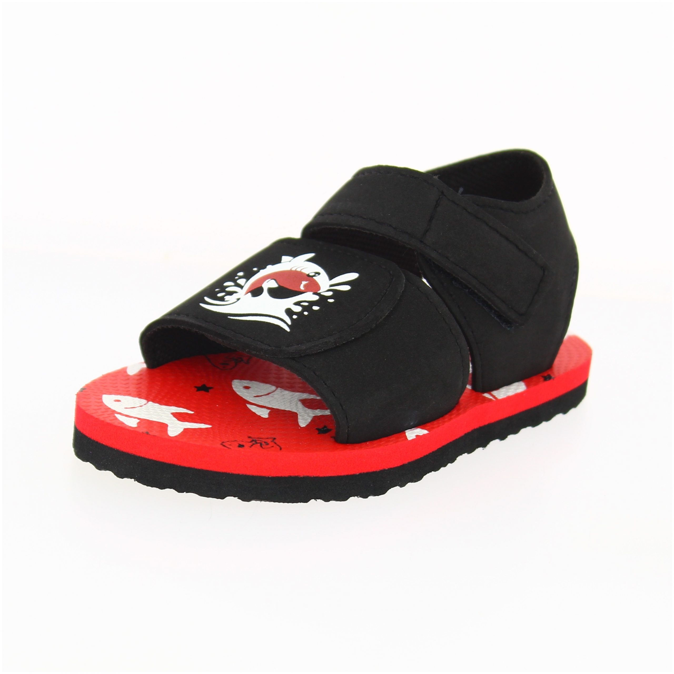 Star Kids Boys Casual Slip-On Sandals Black