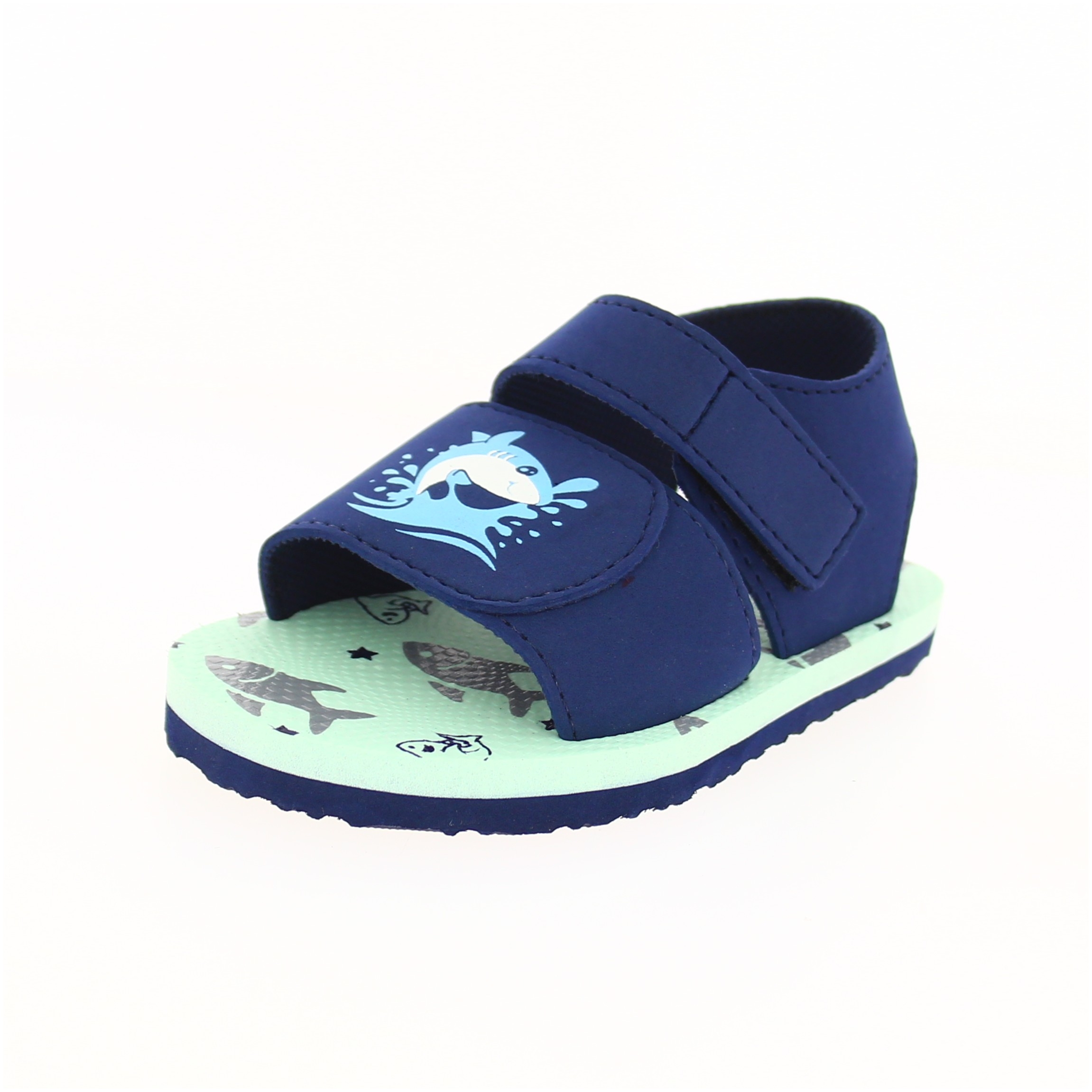 Star Kids Boys Casual Slip-On Sandals Dark Blue