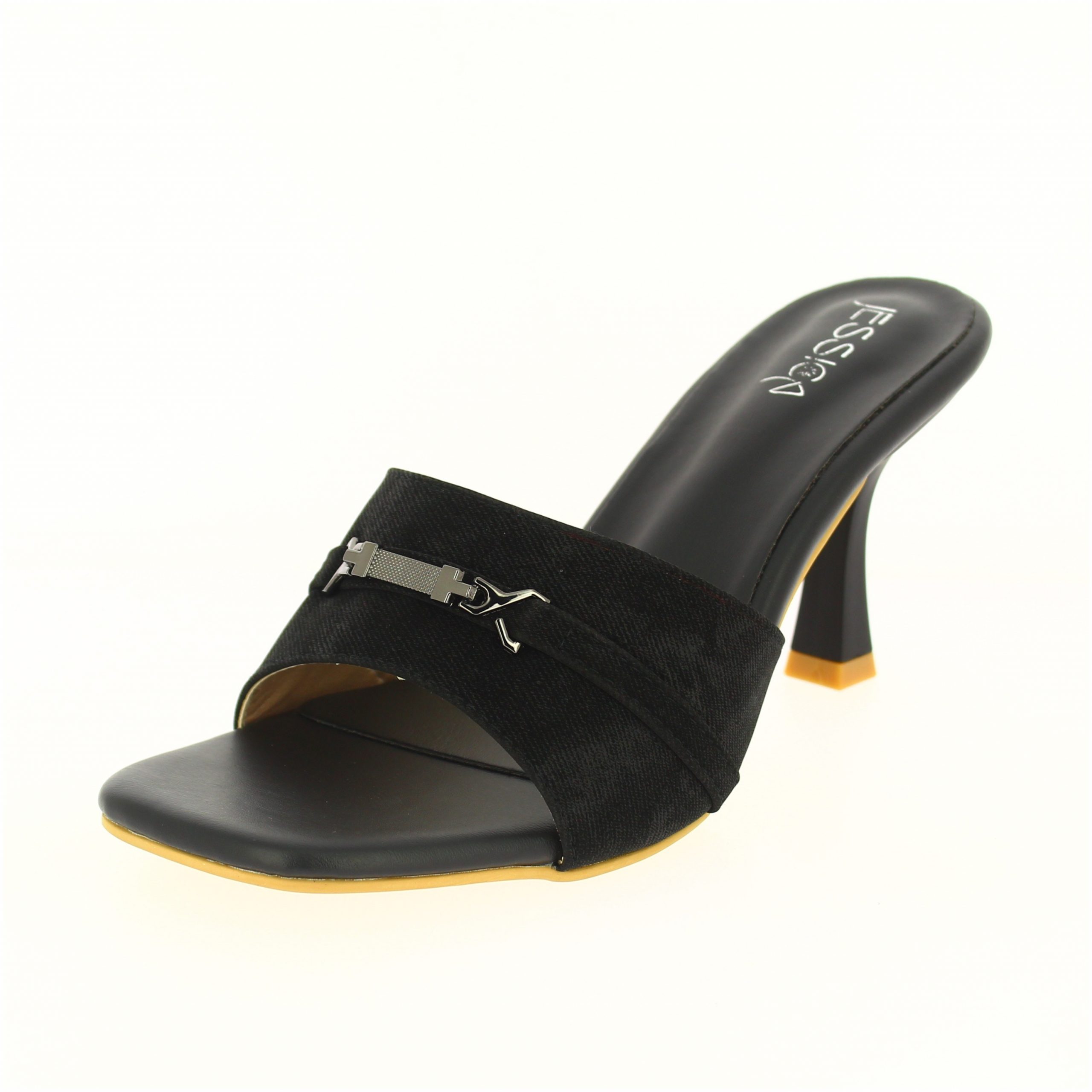 Jessica Women Formal Slip-On Slippers Black