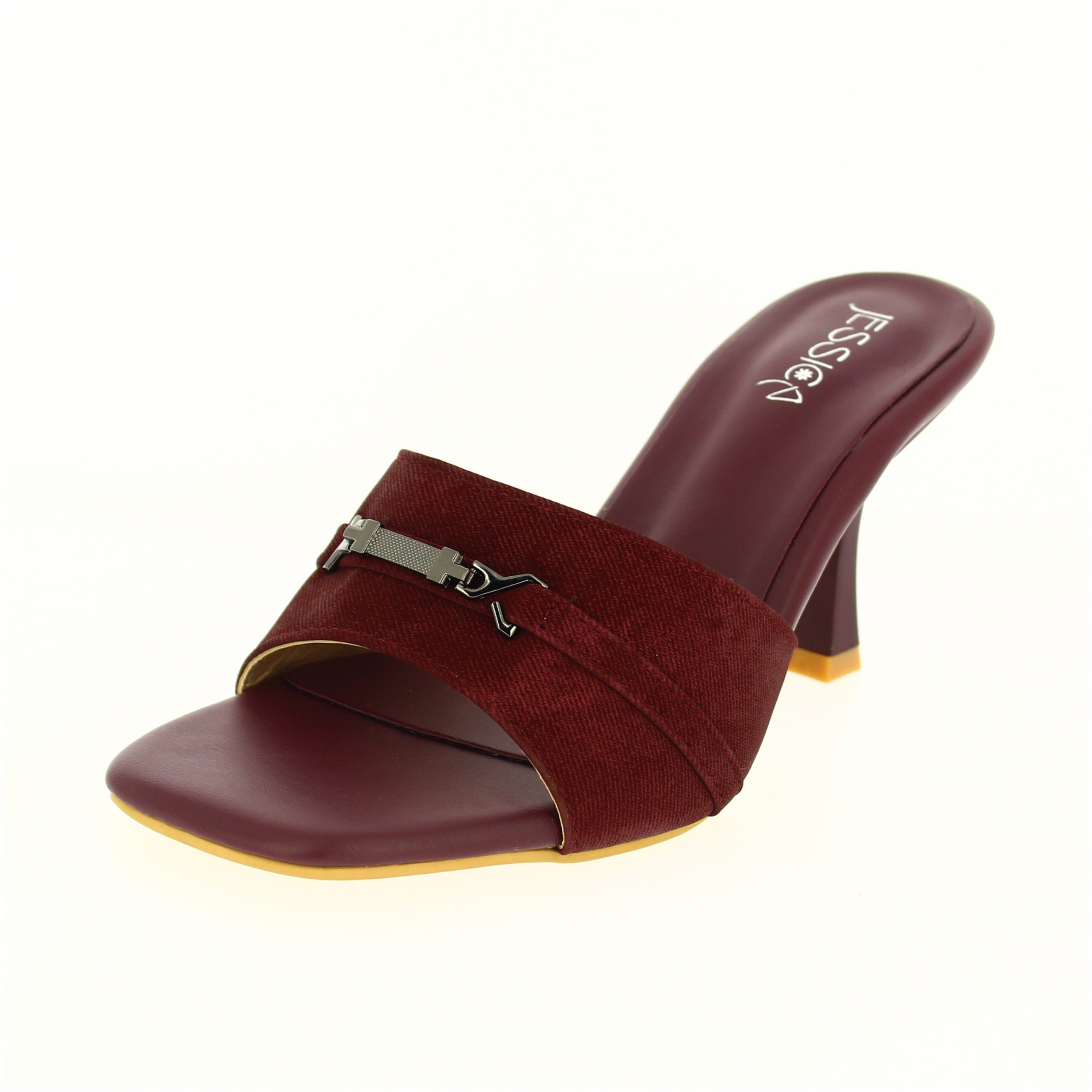 Jessica Women Formal Slip-On Slippers Maroon