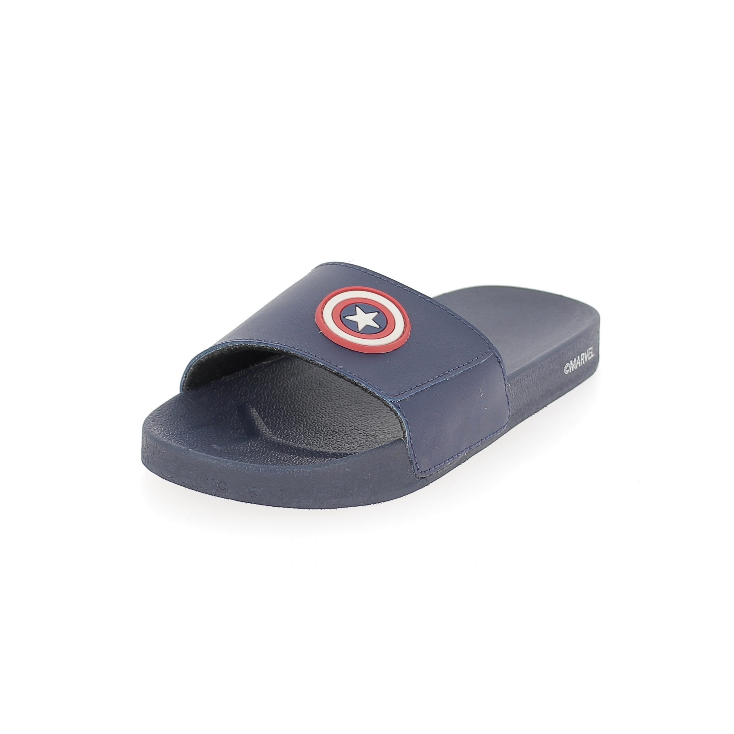 MARVEL BOYS CASUAL SLIDERS D.BLUE