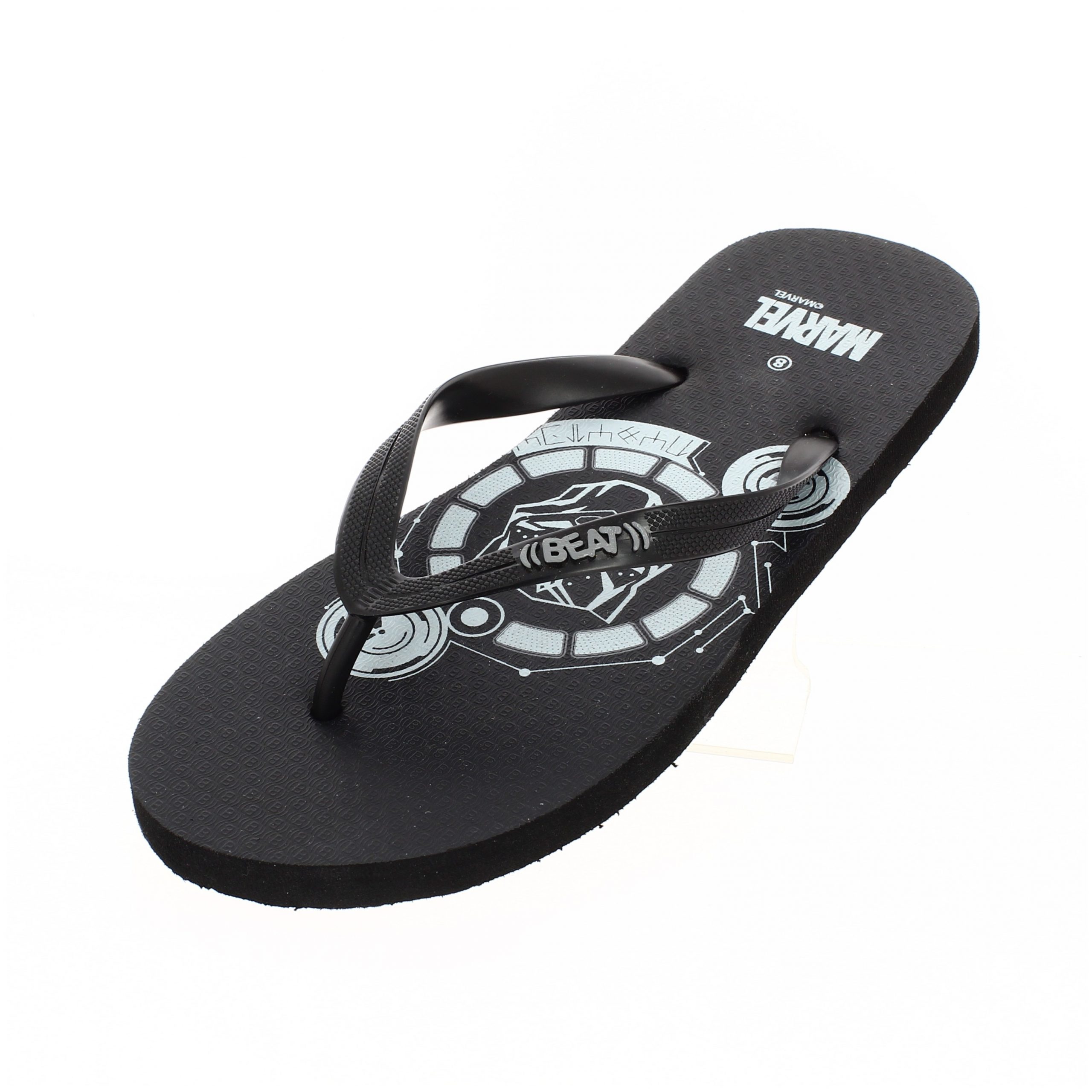 Marvel Men Casual Two Strap Slippers