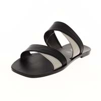 U Softo Women Casual Slip-On Slippers Black